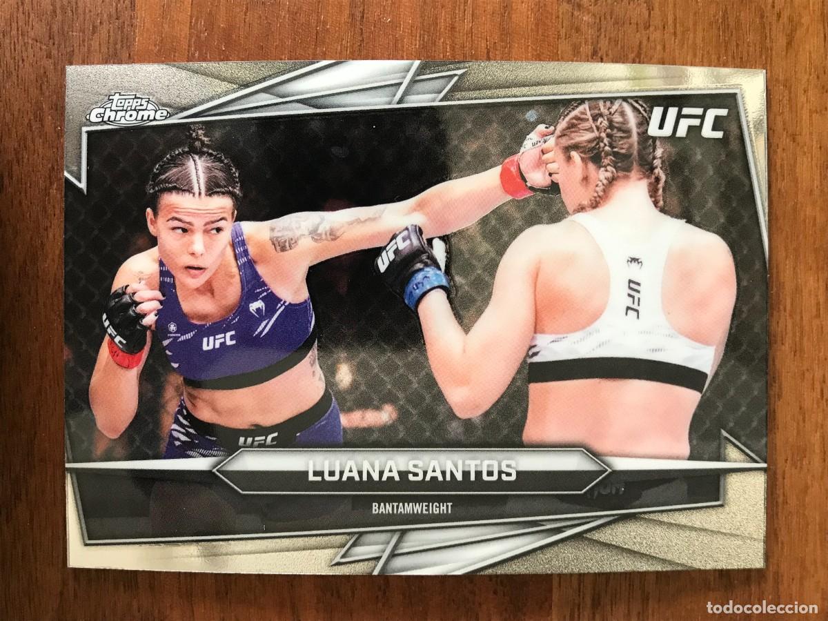 Cartes &agrave; collectionner de Football: LUANA SANTOS - BANTAMWEIGHT - TOPPS CHROME UFC 2026 26