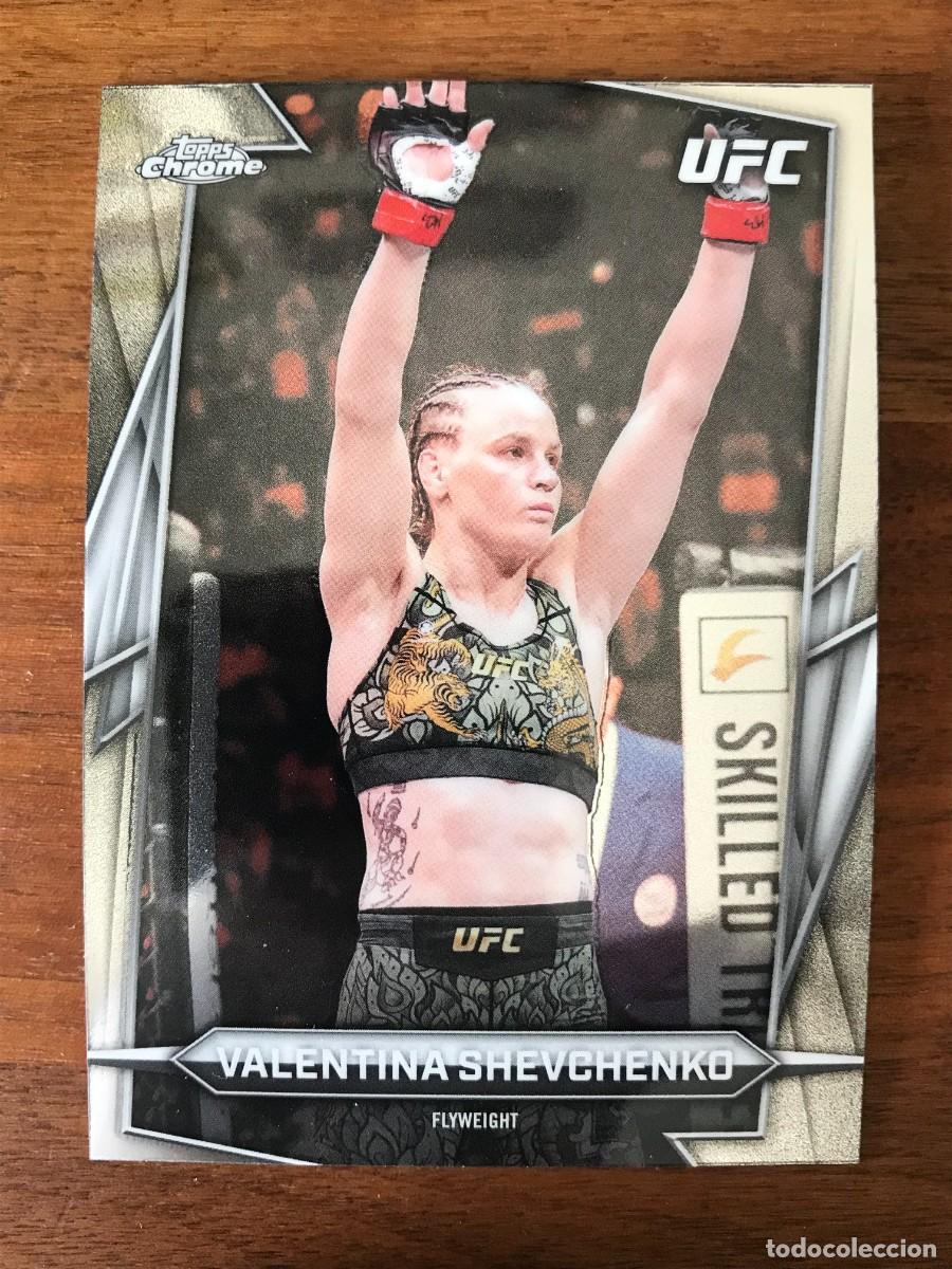 Cartes &agrave; collectionner de Football: VALENTINA SHEVCHENKO - FLYWEIGHT - TOPPS CHROME UFC 2026 26