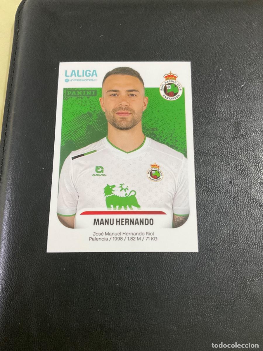 Cromos de f&uacute;tbol: LIGA HYPERMOTION 2025/2026 ( 25/26 ) = 331 - Manu Hernando - Racing de Santander