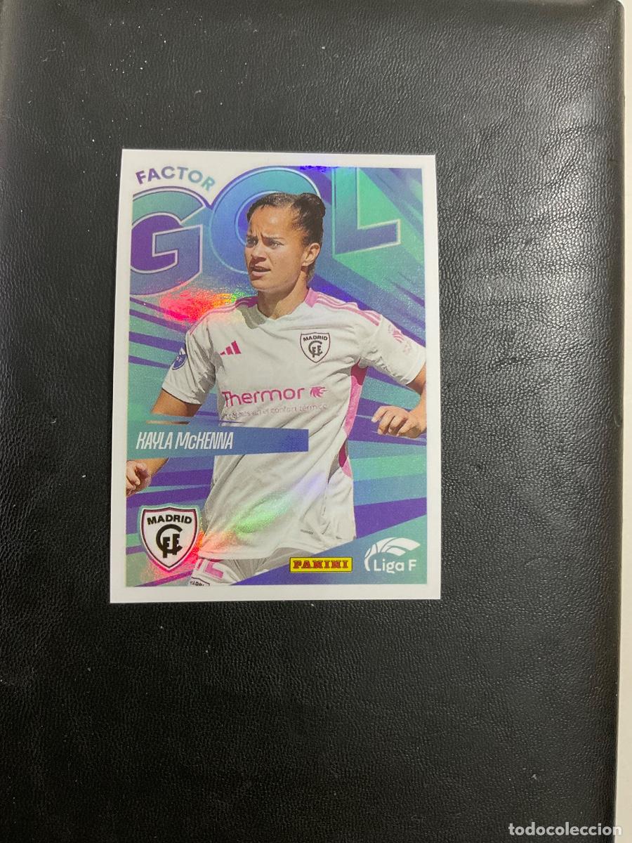 Cromos de f&uacute;tbol: LIGA F Femenina - 24/25 - ( 2024/2025 ) - 363 - Kayla McKenna - FACTOR GOL - Madrid CFF