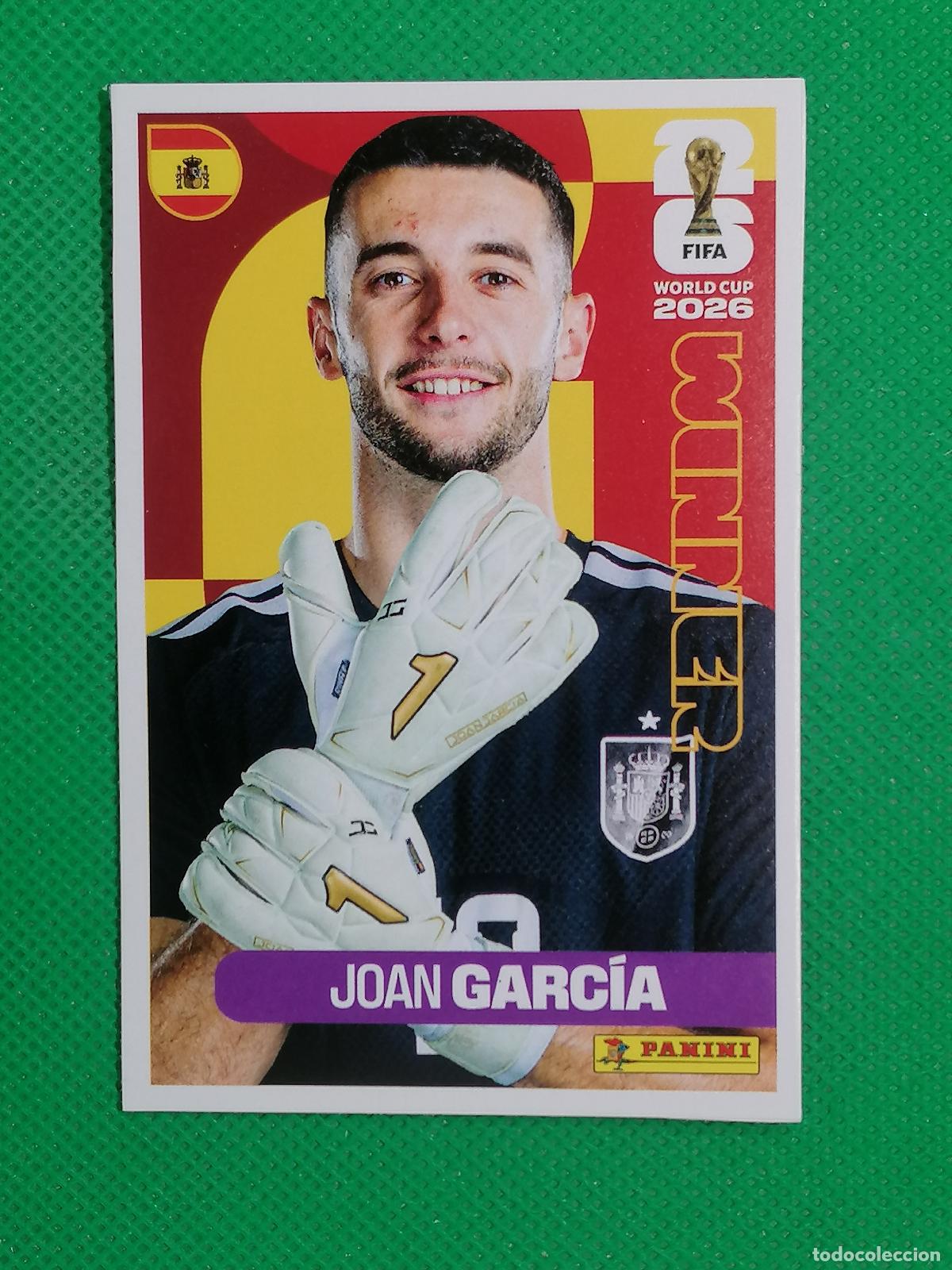 Cromos de f&uacute;tbol: 14 ESPA&Ntilde;A WINNER POSTER ⚽ PANINI FIFA MUNDIAL WORLD CUP 26 2026 STICKER ⚽