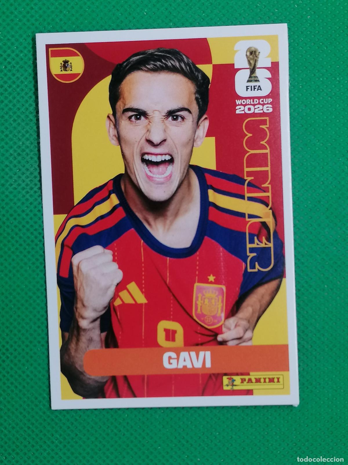 Cromos de f&uacute;tbol: 10 GAVI ESPA&Ntilde;A WINNER POSTER ⚽ PANINI FIFA MUNDIAL WORLD CUP 26 2026 STICKER ⚽