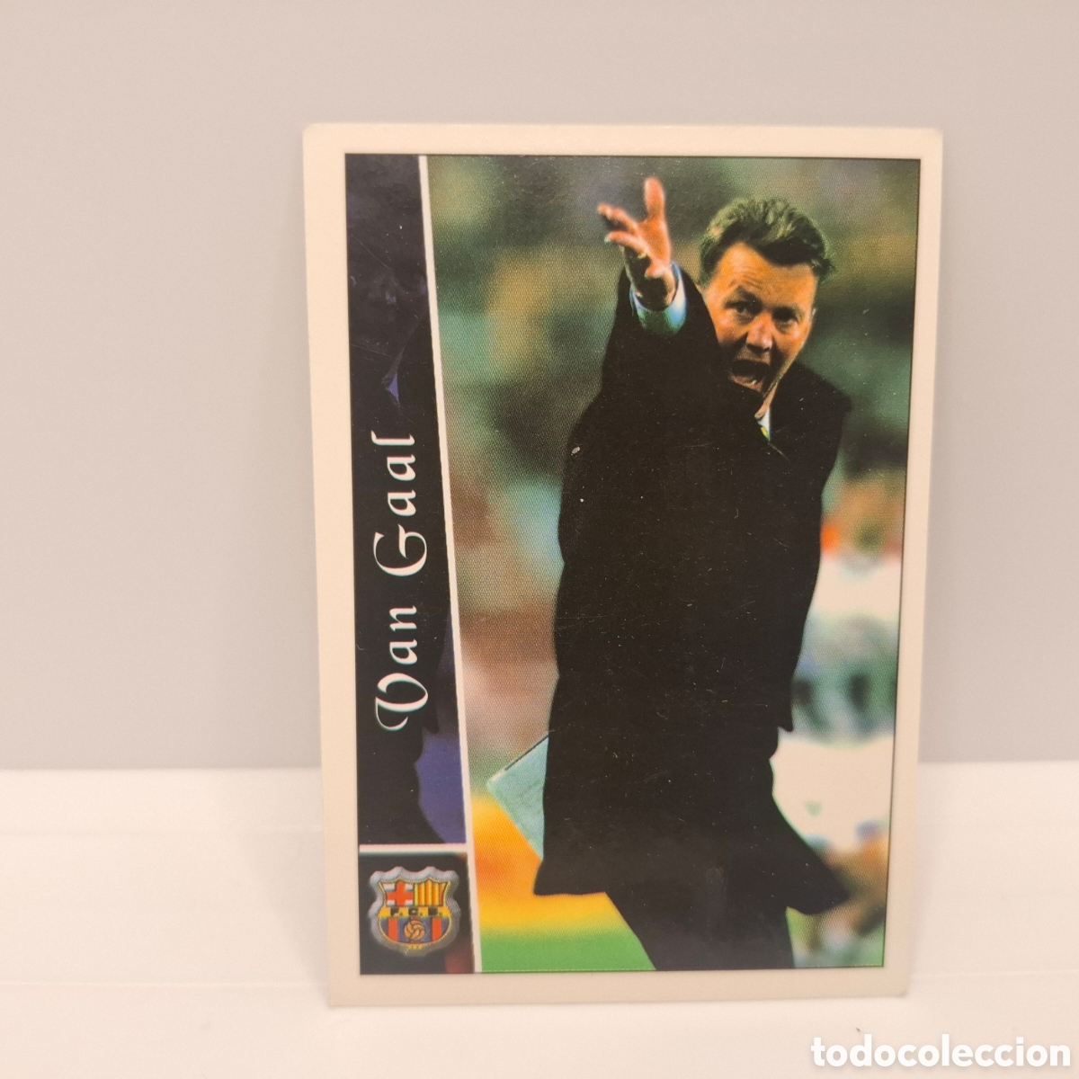 Cromos de f&uacute;tbol: F. C. Barcelona - N&ordm; 84 Louis Van Gaal - Mundicromo Liga 2002-2003, 02-03