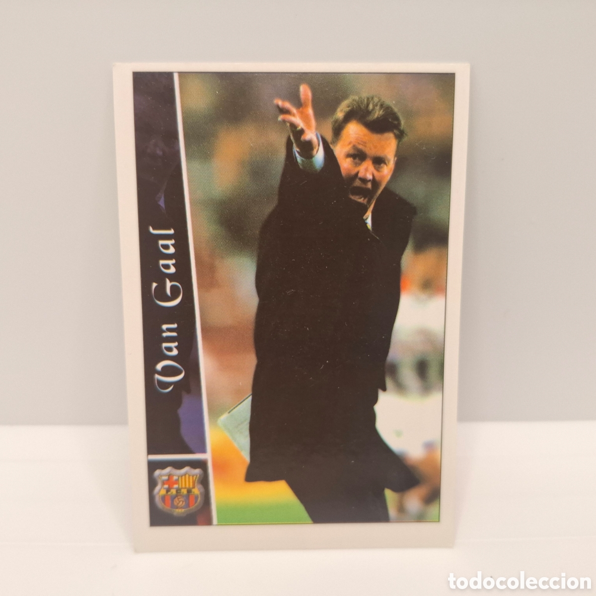 Cromos de f&uacute;tbol: F. C. Barcelona - N&ordm; 84 Louis Van Gaal - Mundicromo Liga 2002-2003, 02-03