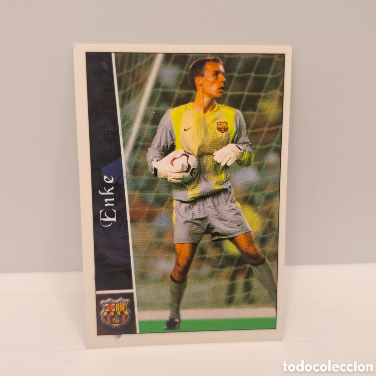 Cromos de f&uacute;tbol: F. C. Barcelona - N&ordm; 86 Enke - Mundicromo Liga 2002-2003, 02-03