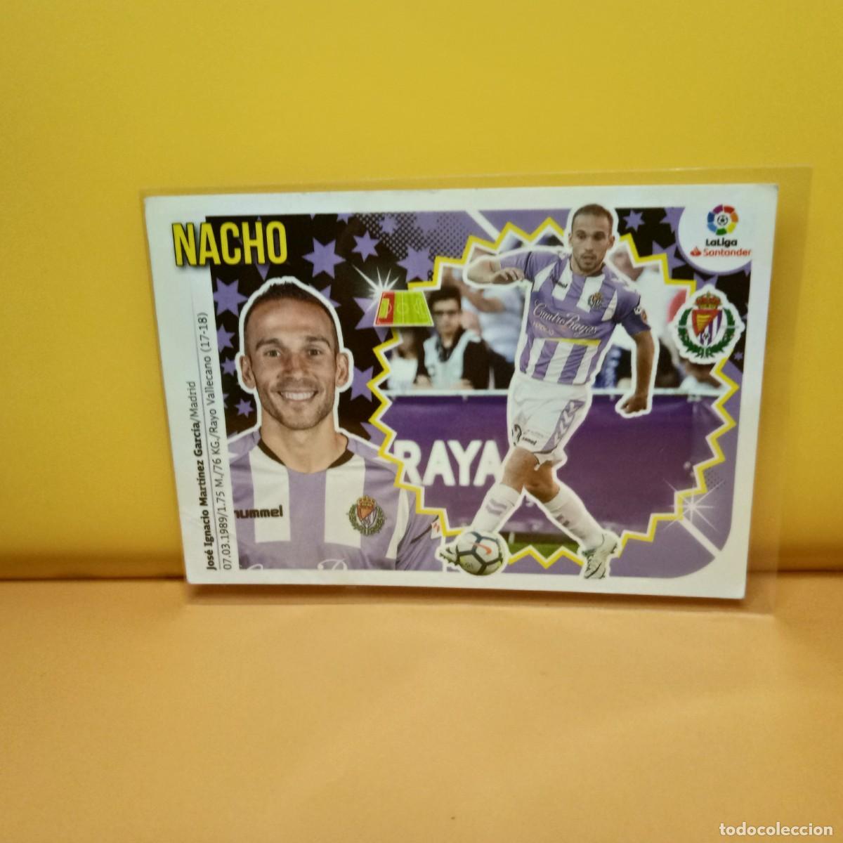 Cromos de Futebol: EDICIONES ESTE 2018 2019 18 19 REAL VALLADOLID NACHO 7