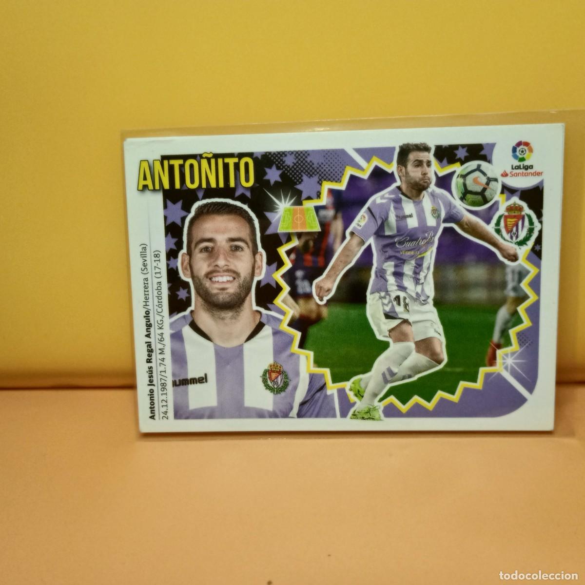 Cromos de Futebol: EDICIONES ESTE 2018 2019 18 19 REAL VALLADOLID ANTONIO 8