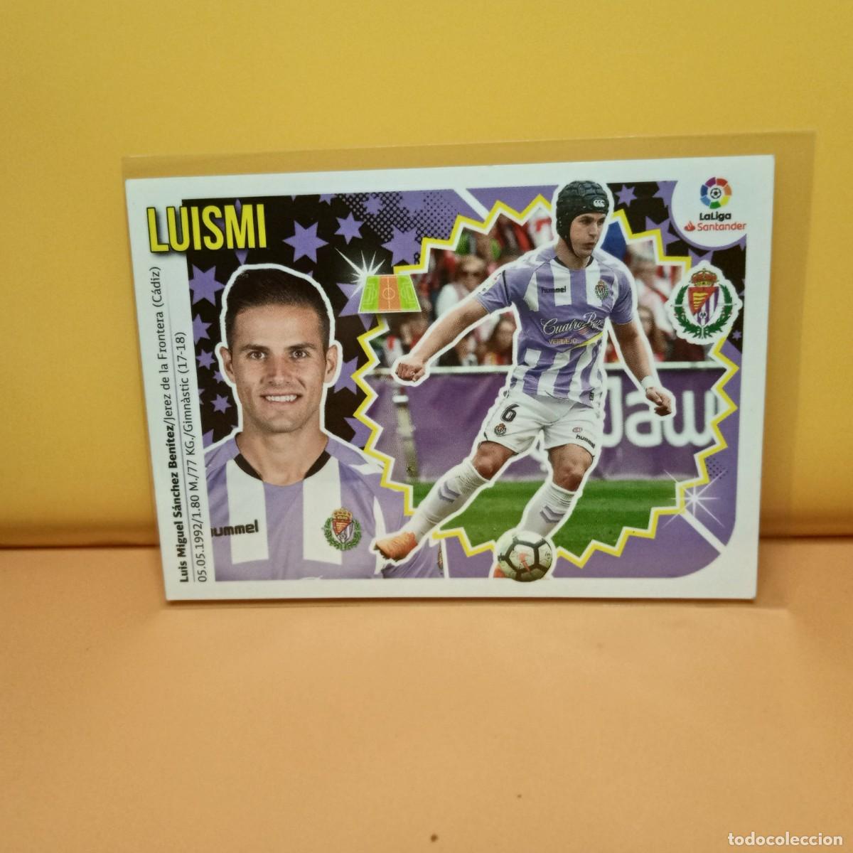 Cromos de Futebol: EDICIONES ESTE 2018 2019 18 19 REAL VALLADOLID LUISMI 10B 10 B