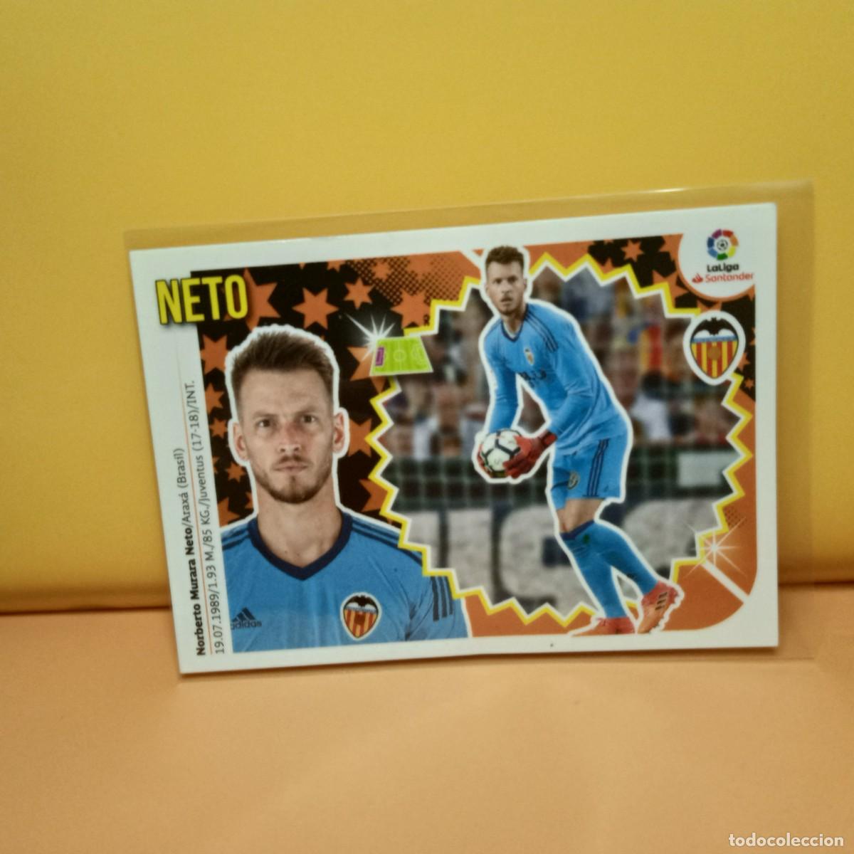 Cromos de f&uacute;tbol: EDICIONES ESTE 2018 2019 18 19 VALENCIA C.F NETO 1