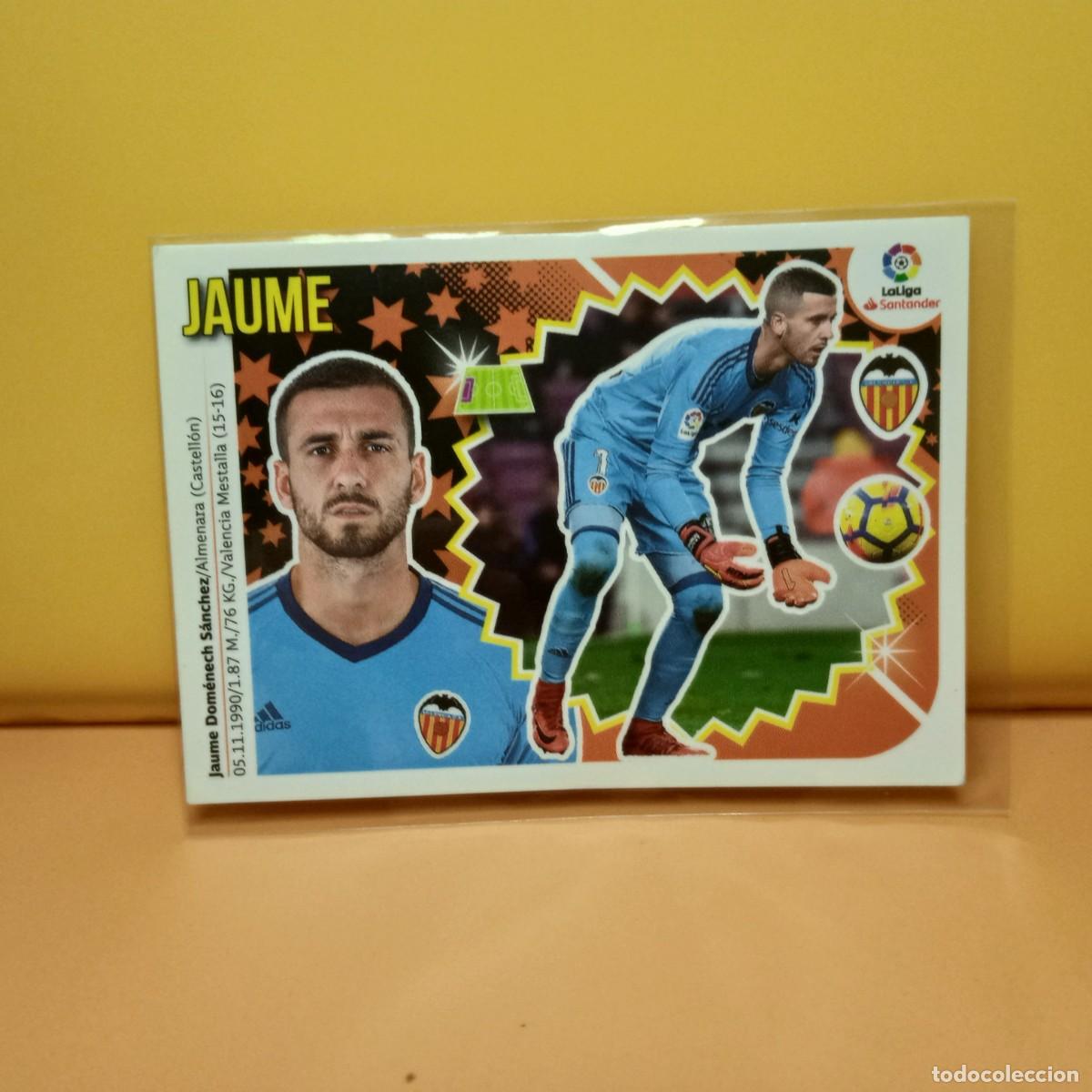 Cromos de f&uacute;tbol: EDICIONES ESTE 2018 2019 18 19 VALENCIA C.F JAUME 2