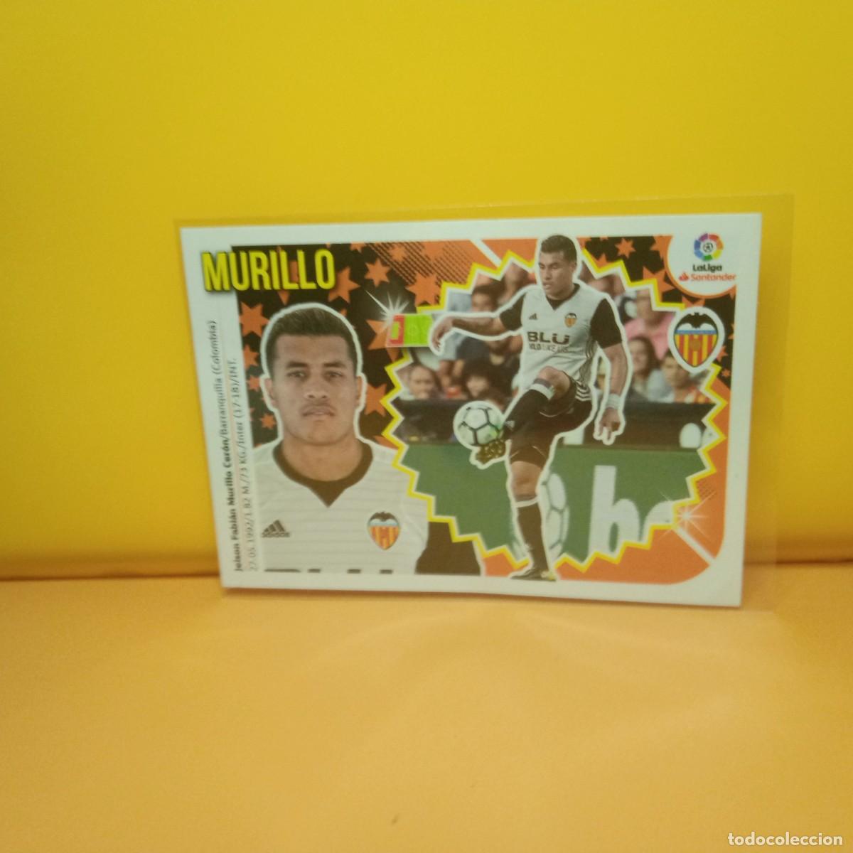 Cromos de f&uacute;tbol: EDICIONES ESTE 2018 2019 18 19 VALENCIA C.F MURILLO 6