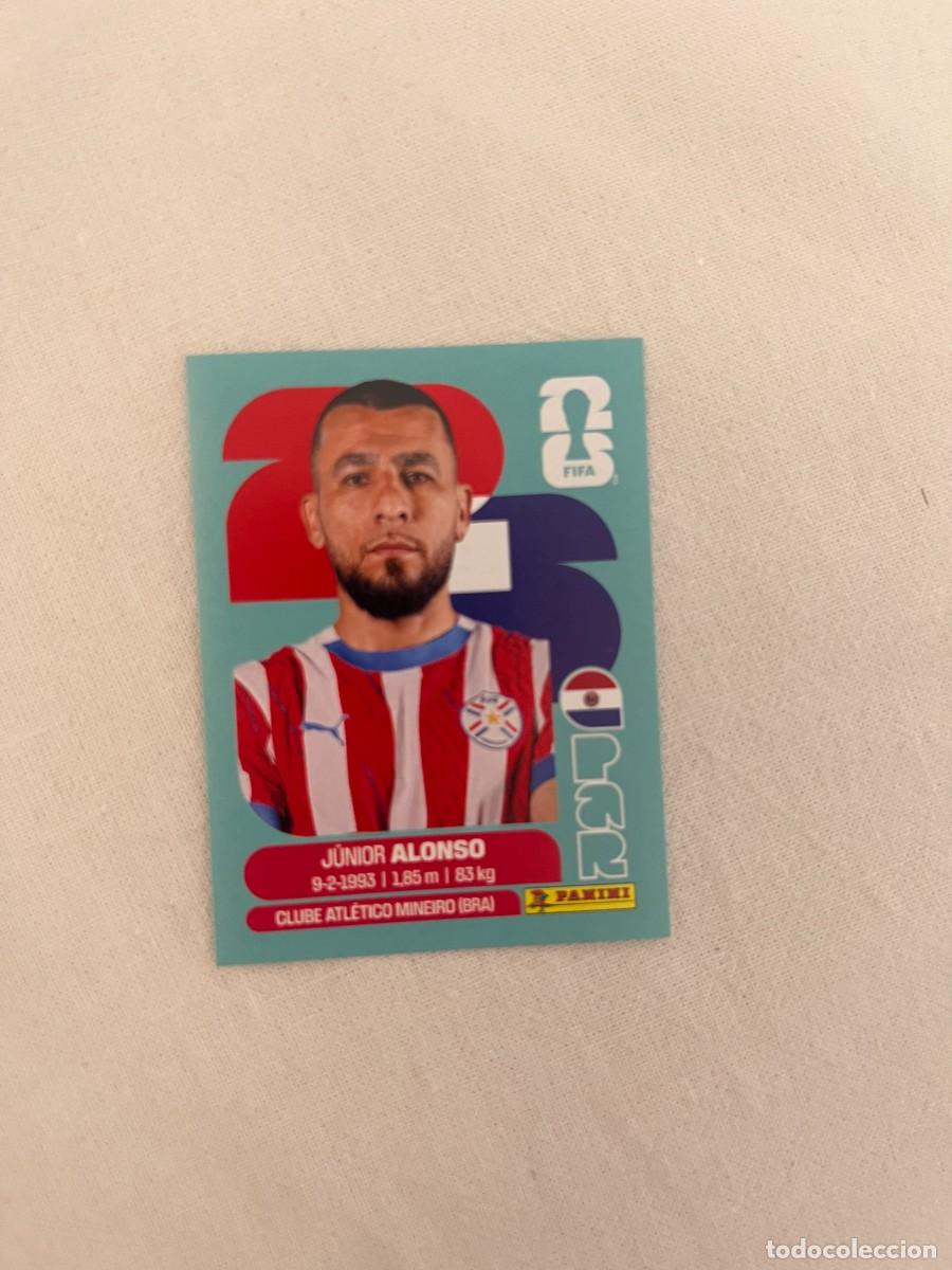Cromos de f&uacute;tbol: 8 JUNIOR ALONSO PARAGUAY MUNDIAL 26 2026 FIFA WORLD CUP PANINI