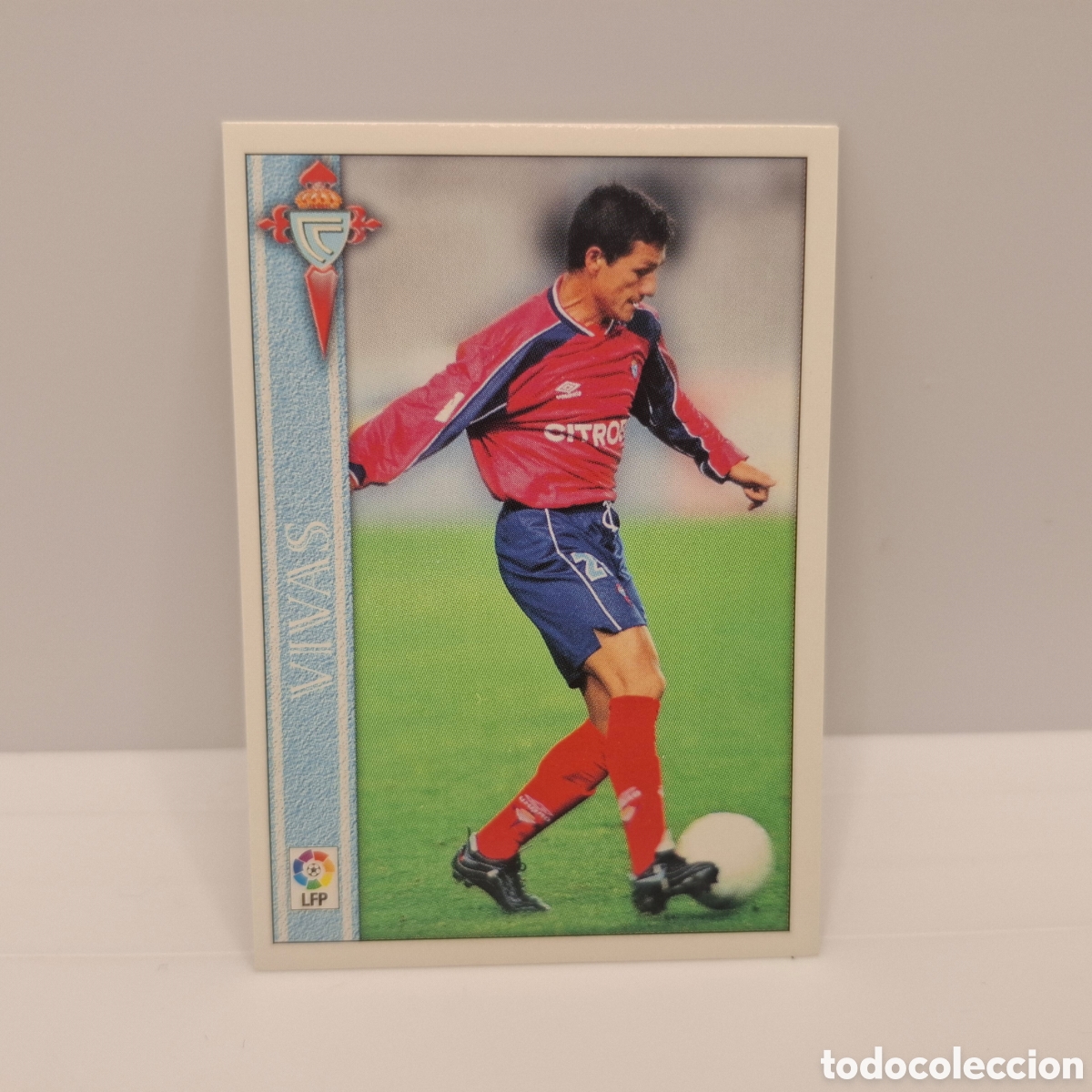 Cromos de f&uacute;tbol: Celta de Vigo - N&ordm; 136 Vivas - Mundicromo Liga 2000-2001, 00-01