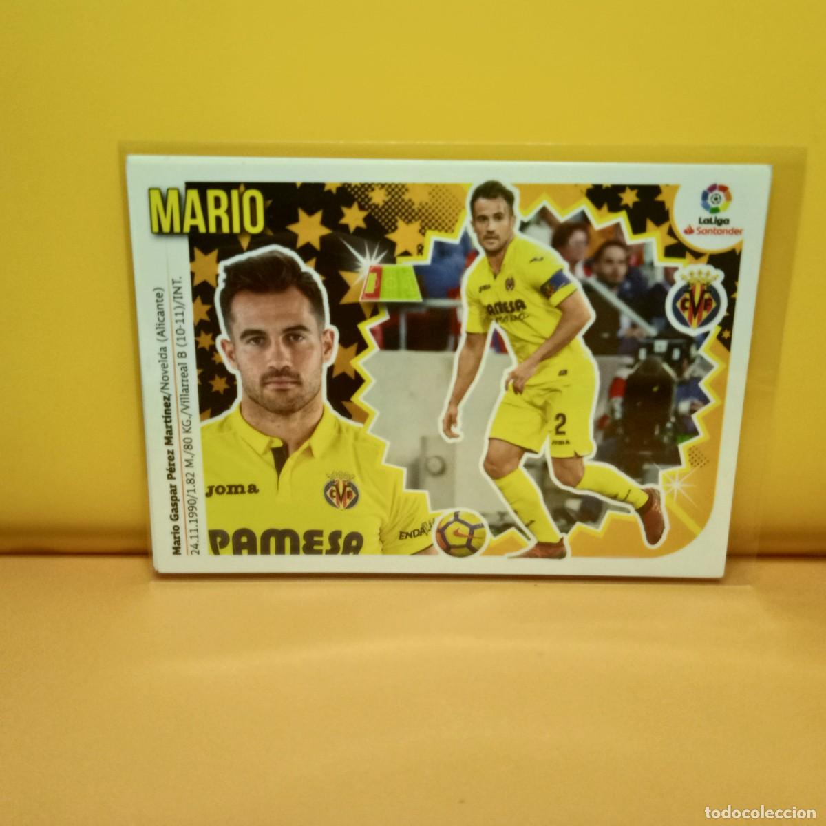 Fu&szlig;ball-Sticker: EDICIONES ESTE 2018 2019 18 19 VILLARREAL C.F MARIO 3