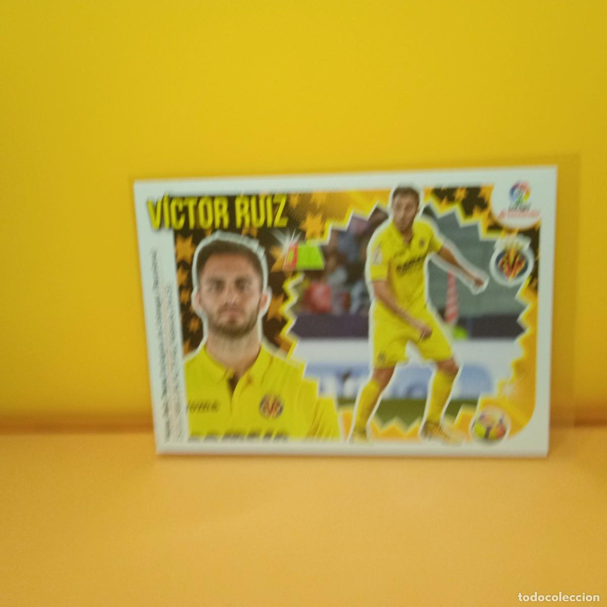 Fu&szlig;ball-Sticker: EDICIONES ESTE 2018 2019 18 19 VILLARREAL C.F V&Iacute;CTOR RUIZ 5