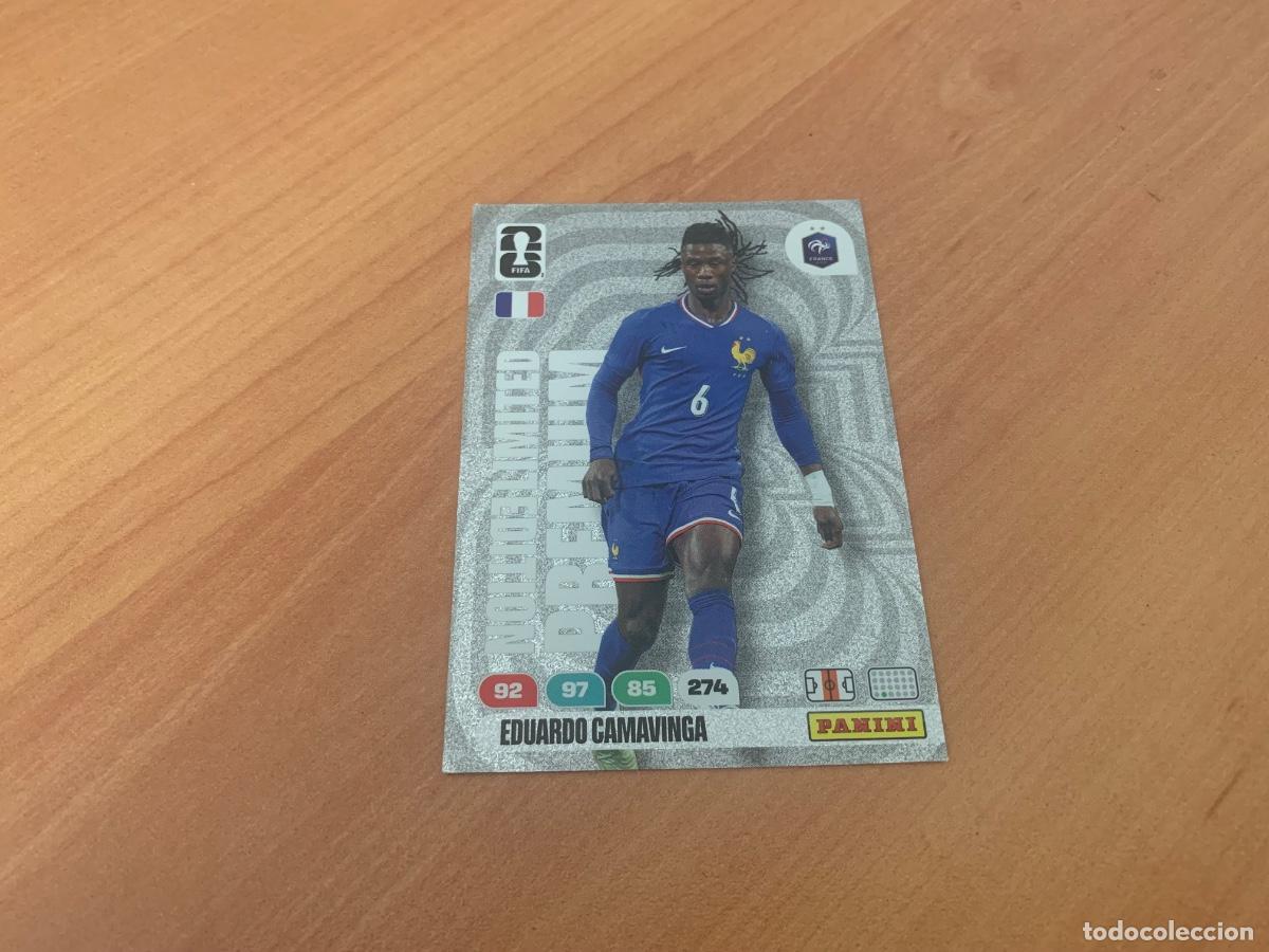 Fu&szlig;ball-Sticker: CAMAVINGA EDICI&Oacute;N LIMITADA PREMIUM ADRENALYN XL MUNDIAL 2026