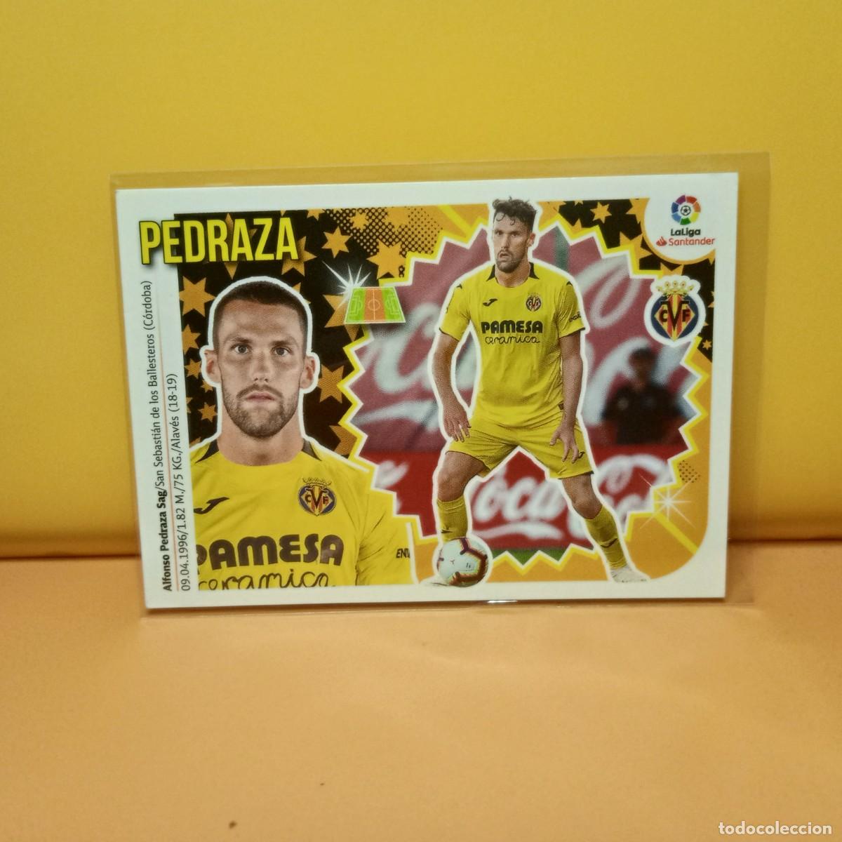 Fu&szlig;ball-Sticker: EDICIONES ESTE 2018 2019 18 19 PEDRAZA 12 (2&ordf; EDICI&Oacute;N)