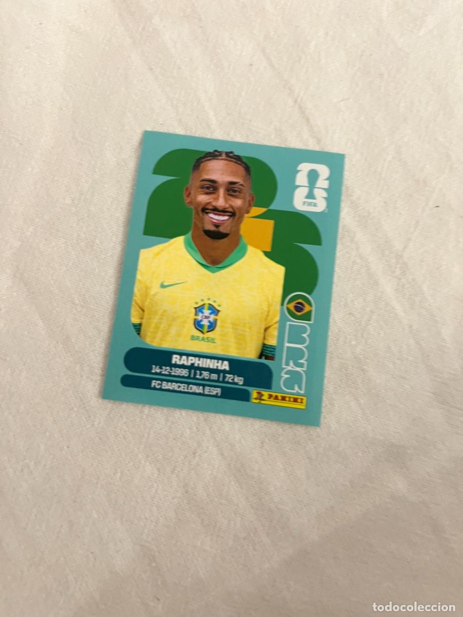 Fu&szlig;ball-Sticker: 19 RAPHINHA BRASIL MUNDIAL 26 2026 FIFA WORLD CUP PANINI