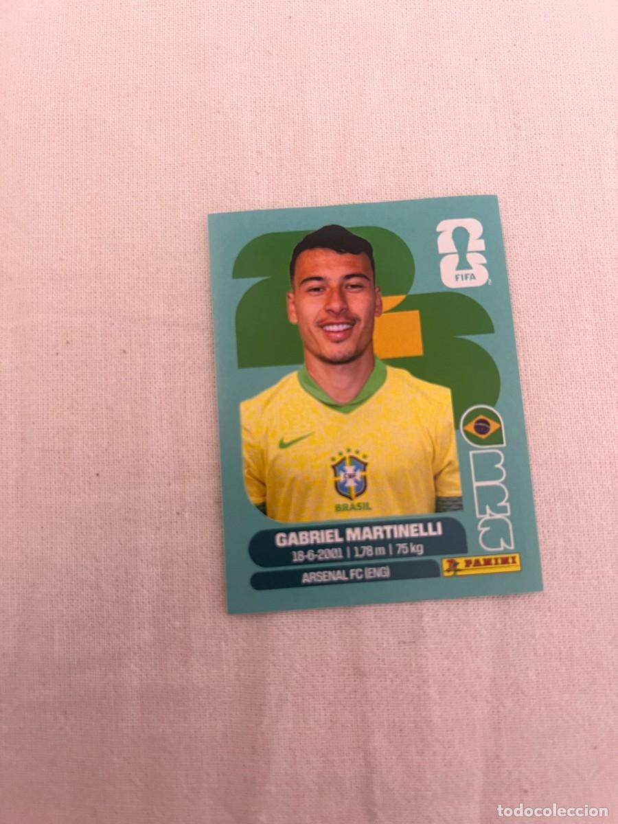 Fu&szlig;ball-Sticker: 18 GABRIEL MARTINELLI BRASIL MUNDIAL 26 2026 FIFA WORLD CUP PANINI