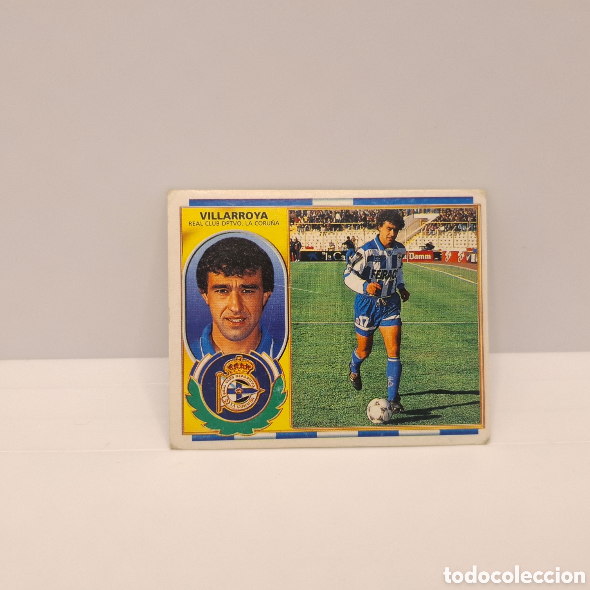 Cromos de f&uacute;tbol: Deportivo de La Coru&ntilde;a - Villarroya - Ediciones Este Liga 1996-1997, 96-97 Sin pegar