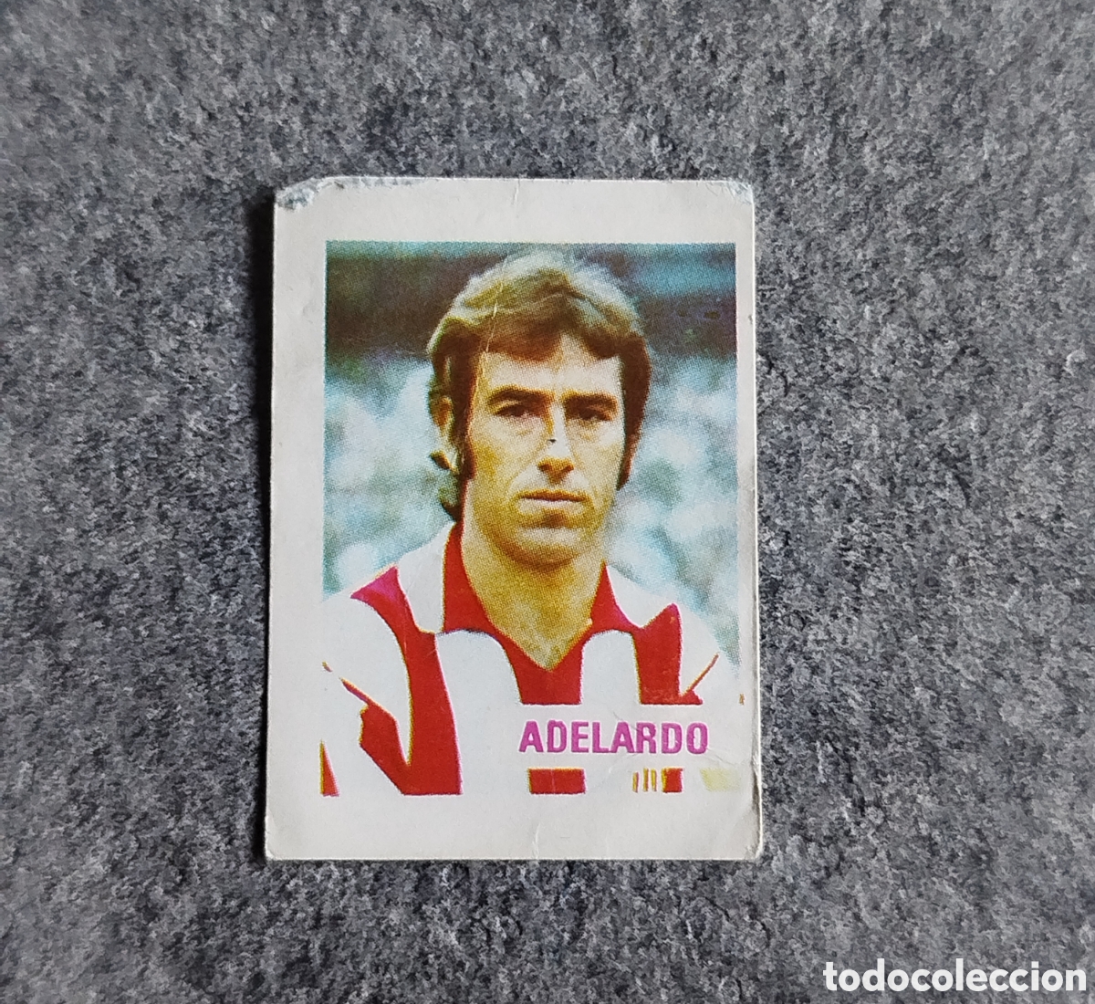Cromos de f&uacute;tbol: 1972 FUTBOLISTAS EQUIPOS MADRILE&Ntilde;OS ADELARDO ATL&Eacute;TICO DE MADRID CROMO FUTBOL