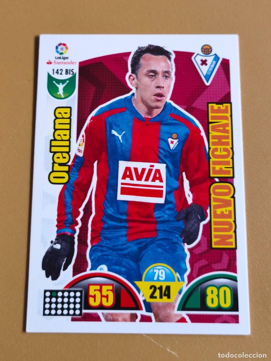 Cromos de f&uacute;tbol: orellana, 2017 18 nuevo fichaje