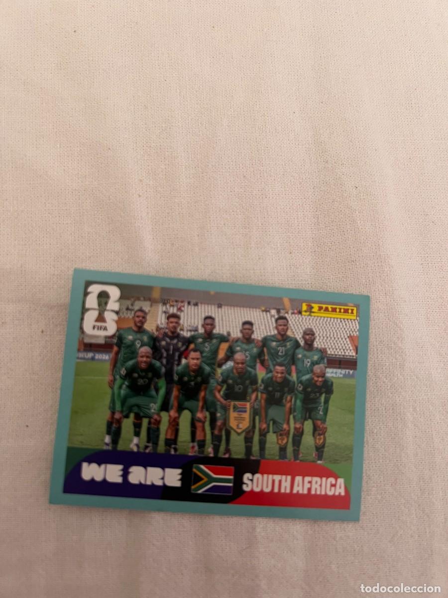 Cromos de f&uacute;tbol: 13 ALINEACI&Oacute;N SUD&Aacute;FRICA MUNDIAL 26 2026 FIFA WORLD CUP PANINI