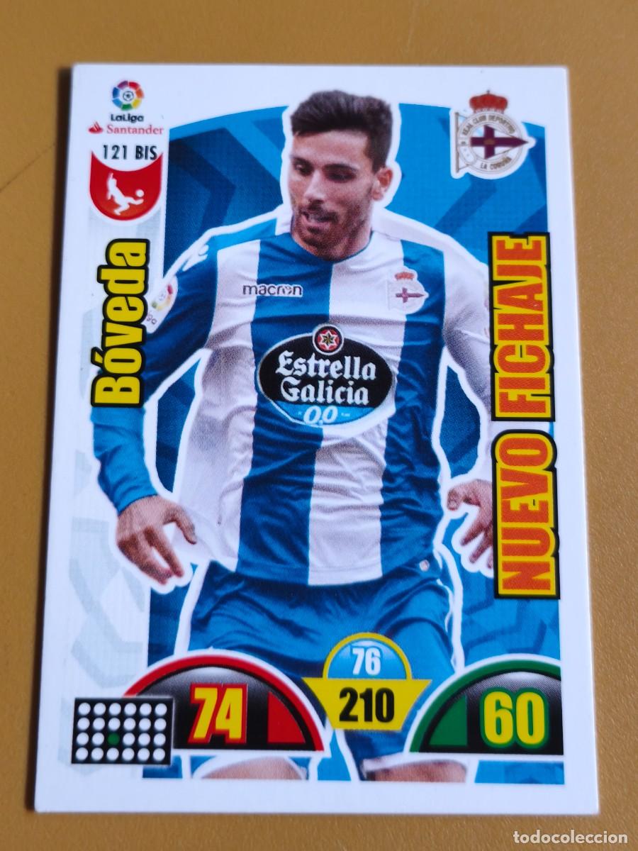 Cromos de f&uacute;tbol: boveda, 2017 18 nuevo fichaje