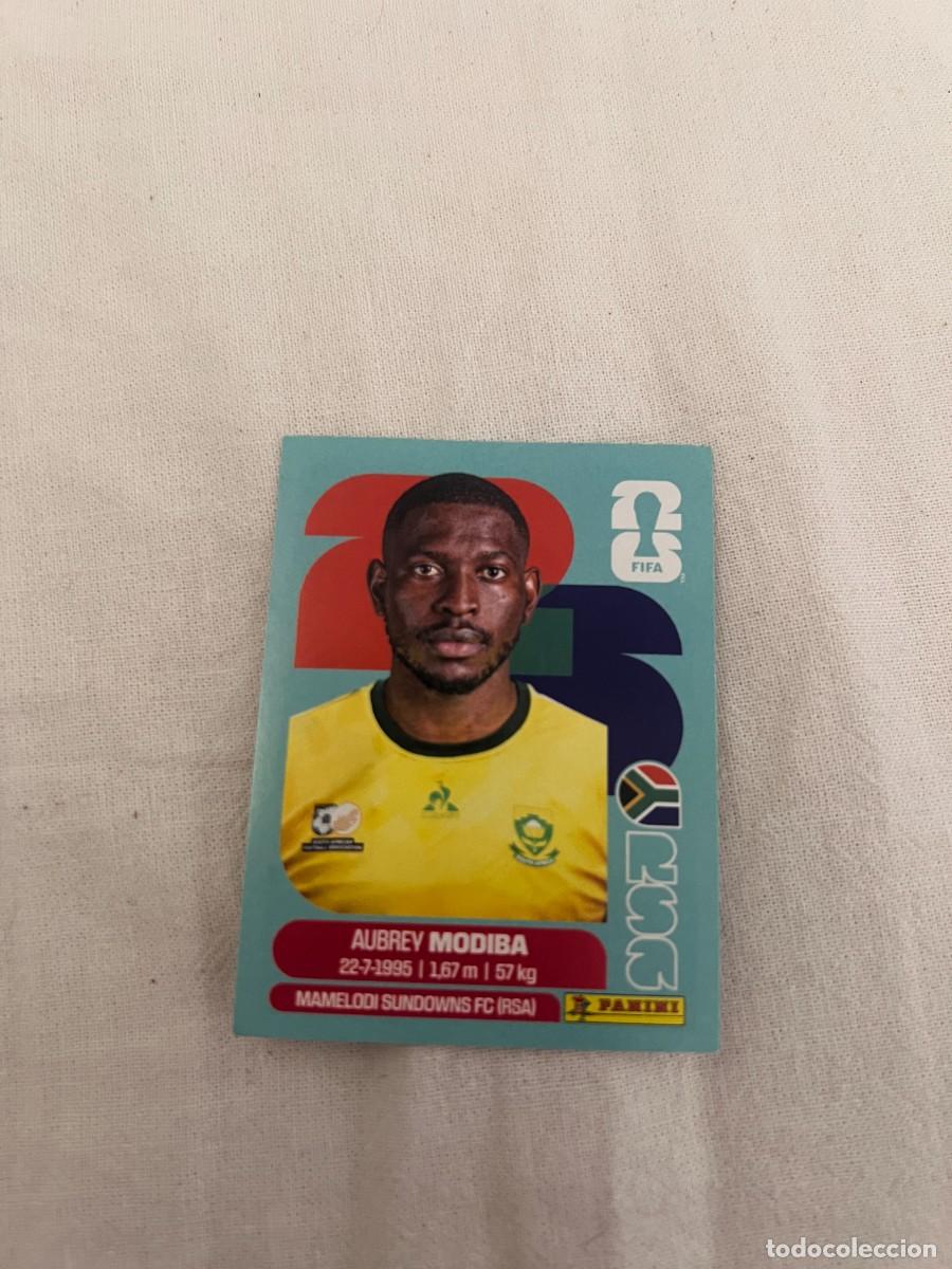 Cromos de f&uacute;tbol: 4 AUBREY MODIBA SUDAFRICA MUNDIAL 26 2026 FIFA WORLD CUP PANINI