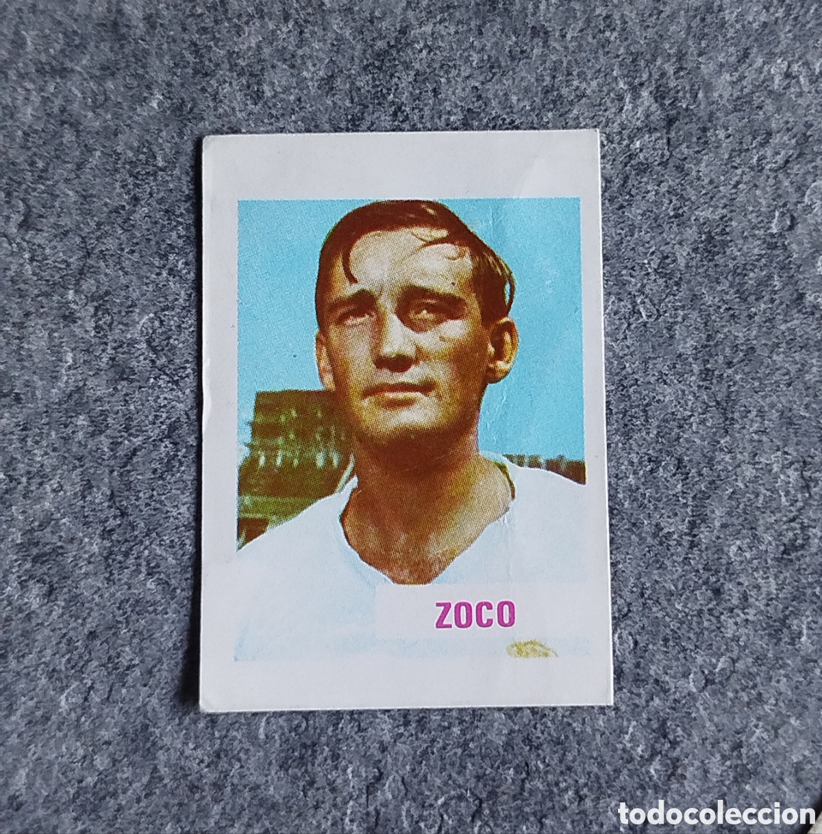 Figurine di Calcio: 1972 FUTBOLISTAS EQUIPOS MADRILE&Ntilde;OS ZOCO REAL MADRID CROMO FUTBOL