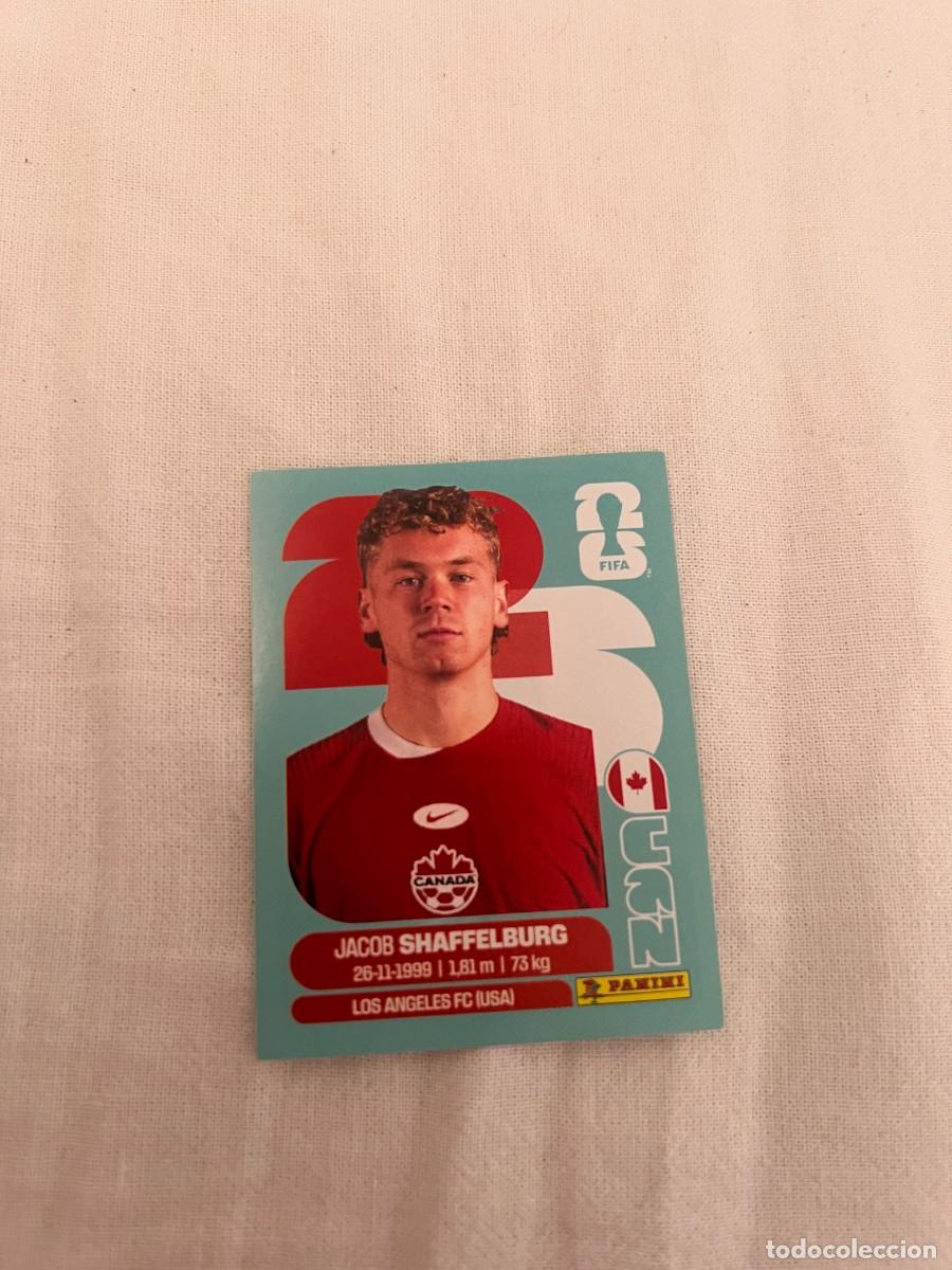 Cartes &agrave; collectionner de Football: 14 JACOB SHAFFELBURG CANADA MUNDIAL 26 2026 FIFA WORLD CUP PANINI