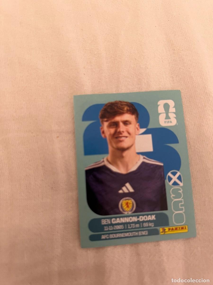 Cartes &agrave; collectionner de Football: 20 BEN GANNON-DOAK ESCOCIA MUNDIAL 26 2026 FIFA WORLD CUP PANINI
