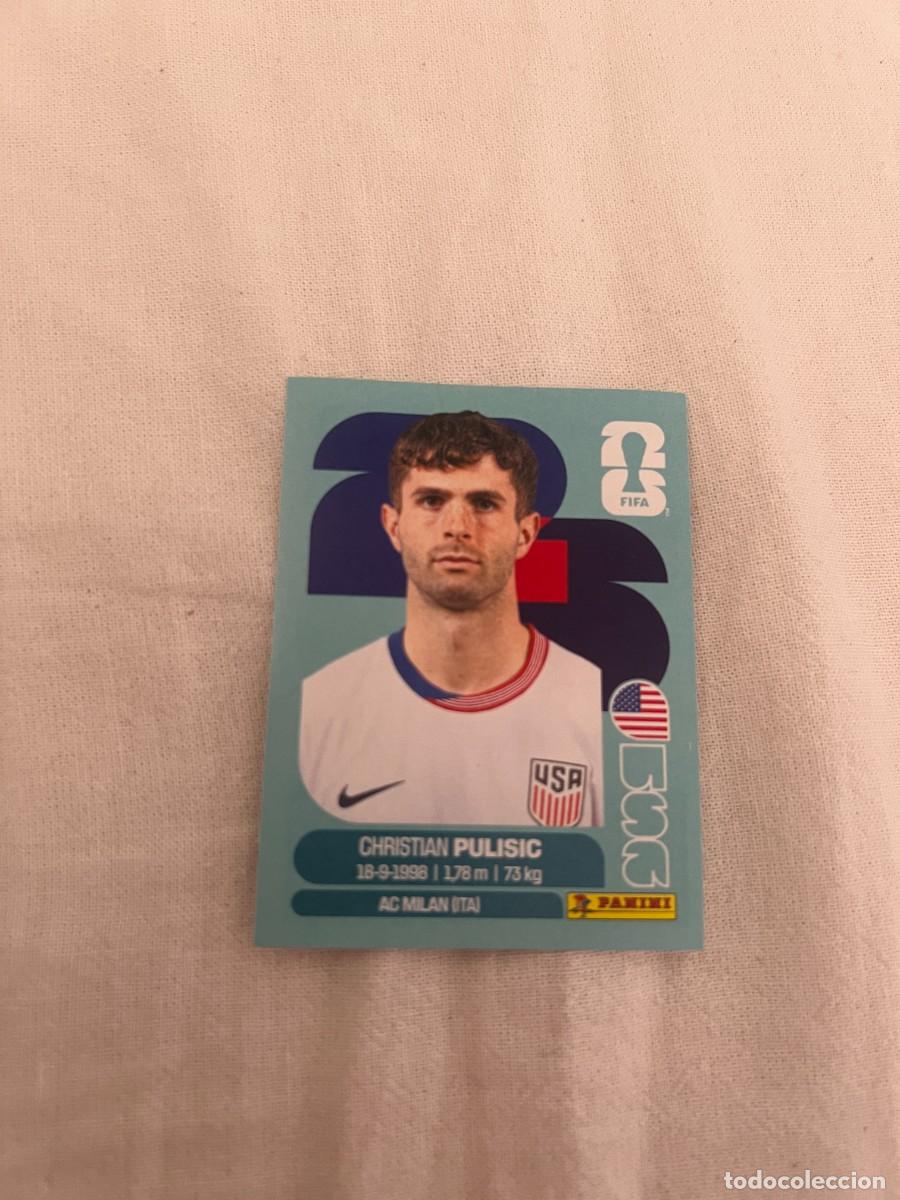 Cartes &agrave; collectionner de Football: 16 PULISIC USA USA MUNDIAL 26 2026 FIFA WORLD CUP PANINI