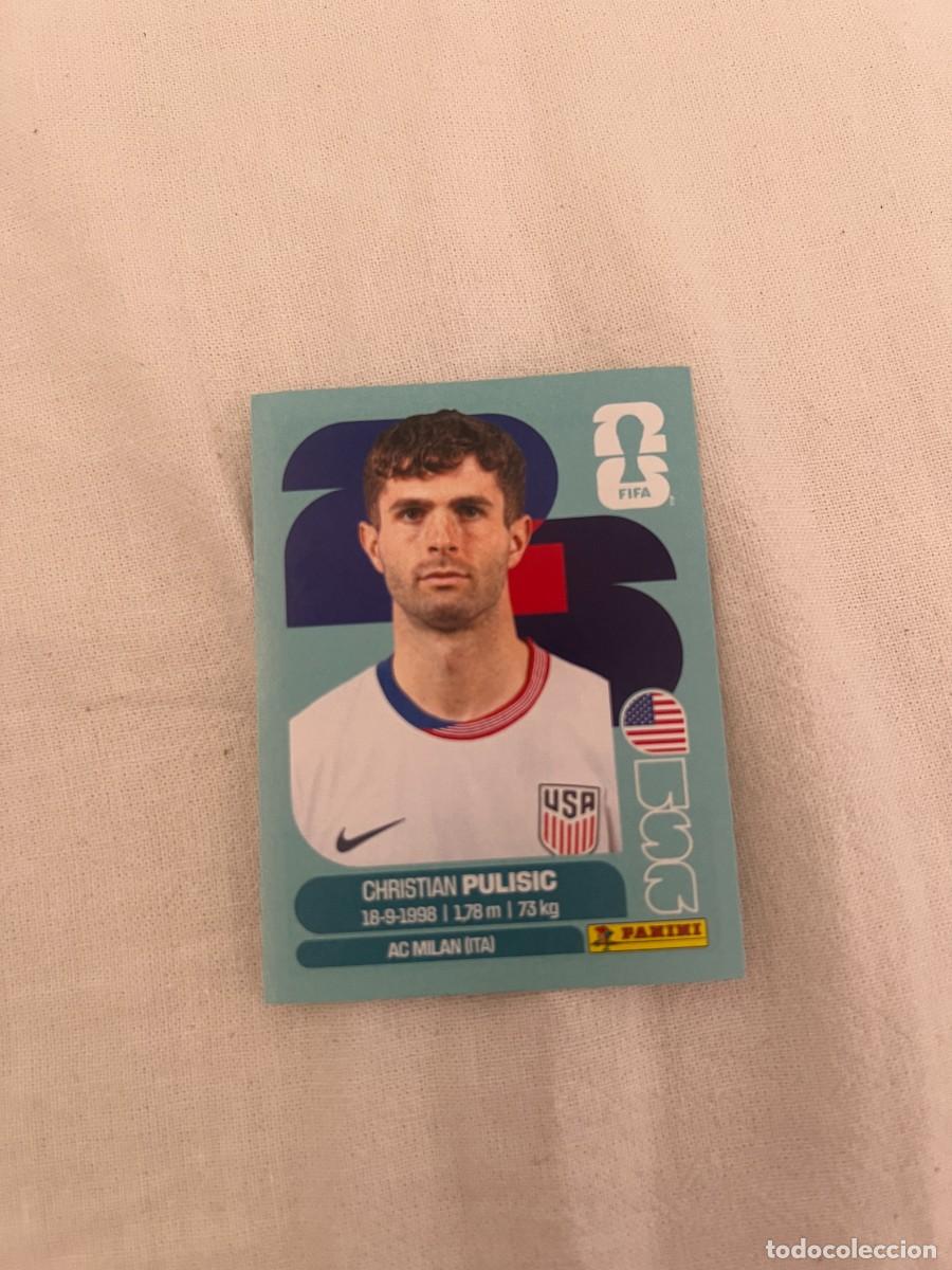 Cartes &agrave; collectionner de Football: 16 PULISIC USA USA MUNDIAL 26 2026 FIFA WORLD CUP PANINI