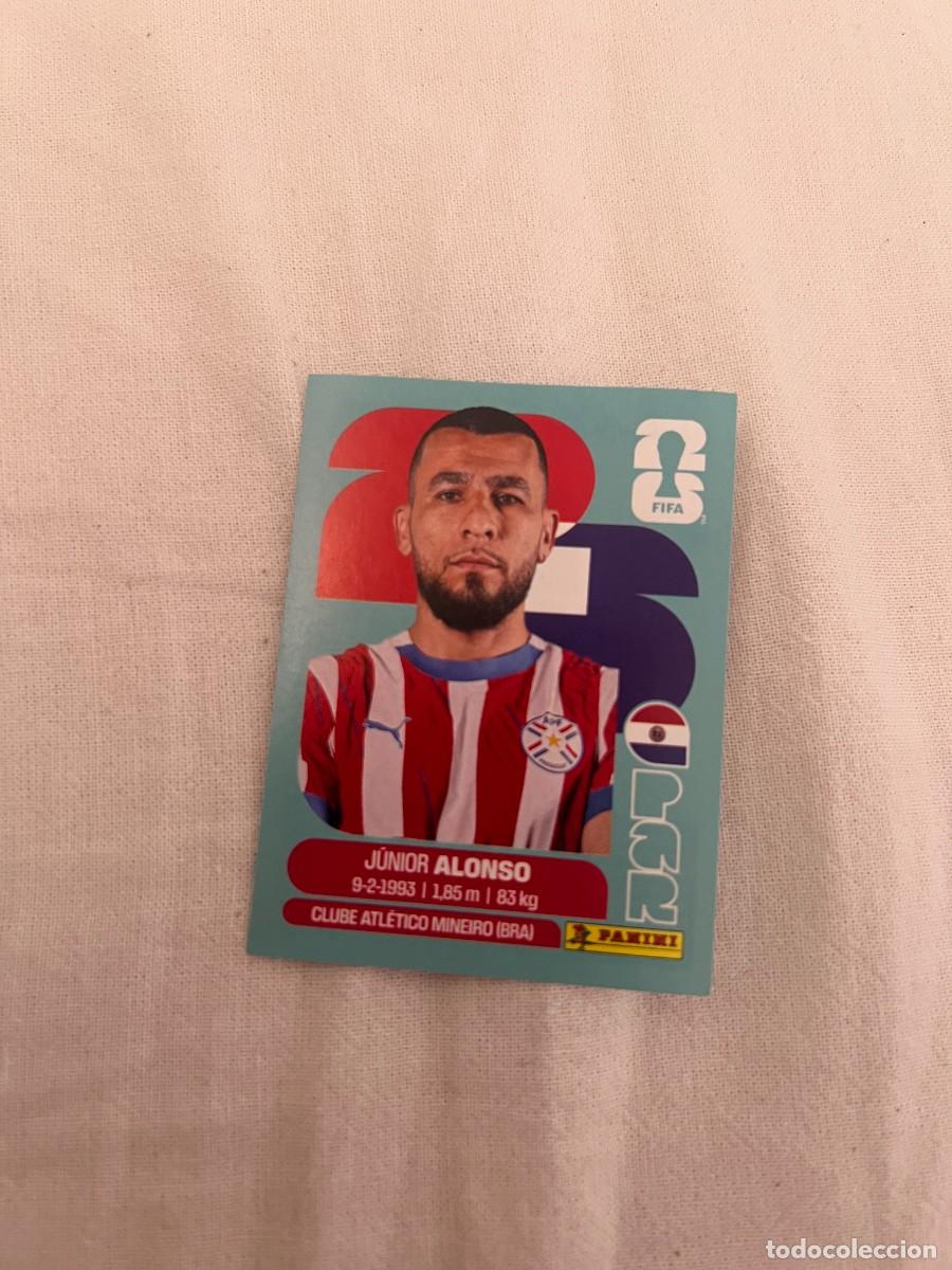 Cartes &agrave; collectionner de Football: 8 JUNIOR ALONSO PARAGUAY MUNDIAL 26 2026 FIFA WORLD CUP PANINI