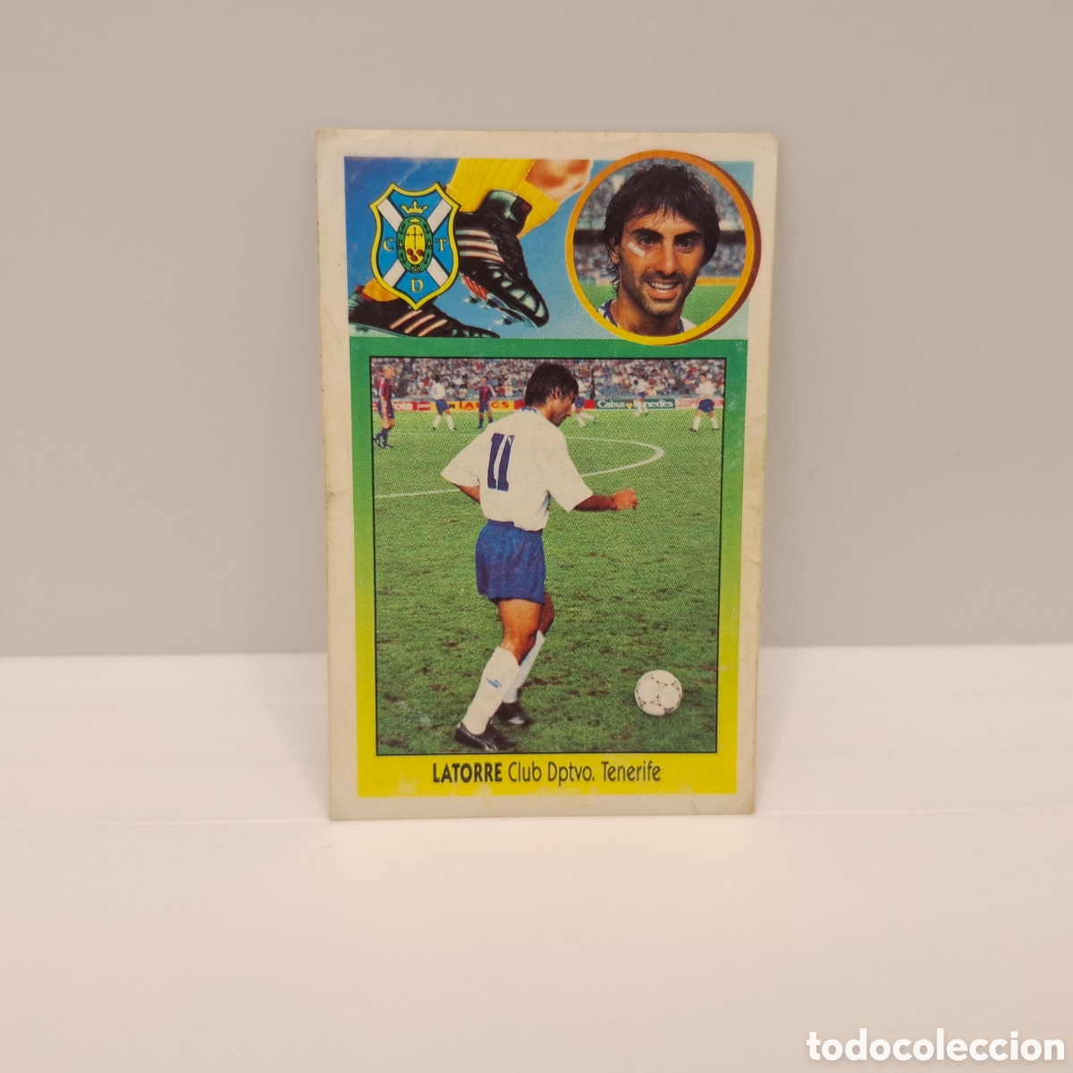 Cromos de f&uacute;tbol: Tenerife - Latorre - Ediciones Este Liga 1993-1994, 93-94 Sin pegar - Adhesivo