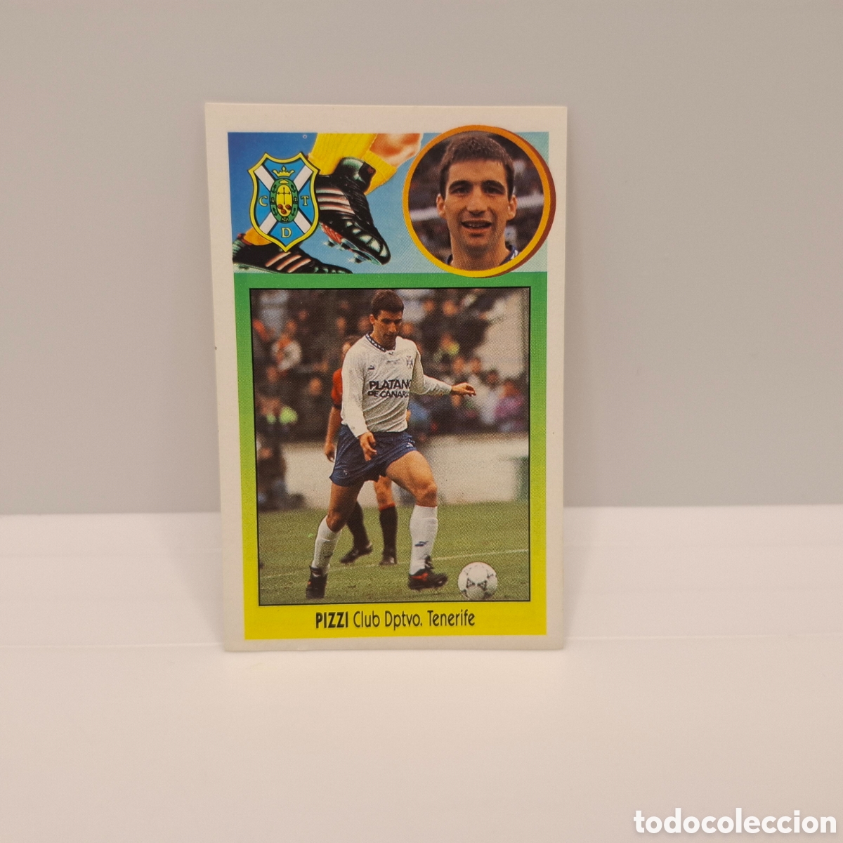 Cromos de f&uacute;tbol: Tenerife - Pizzi - Ediciones Este Liga 1993-1994, 93-94 Sin pegar - Adhesivo