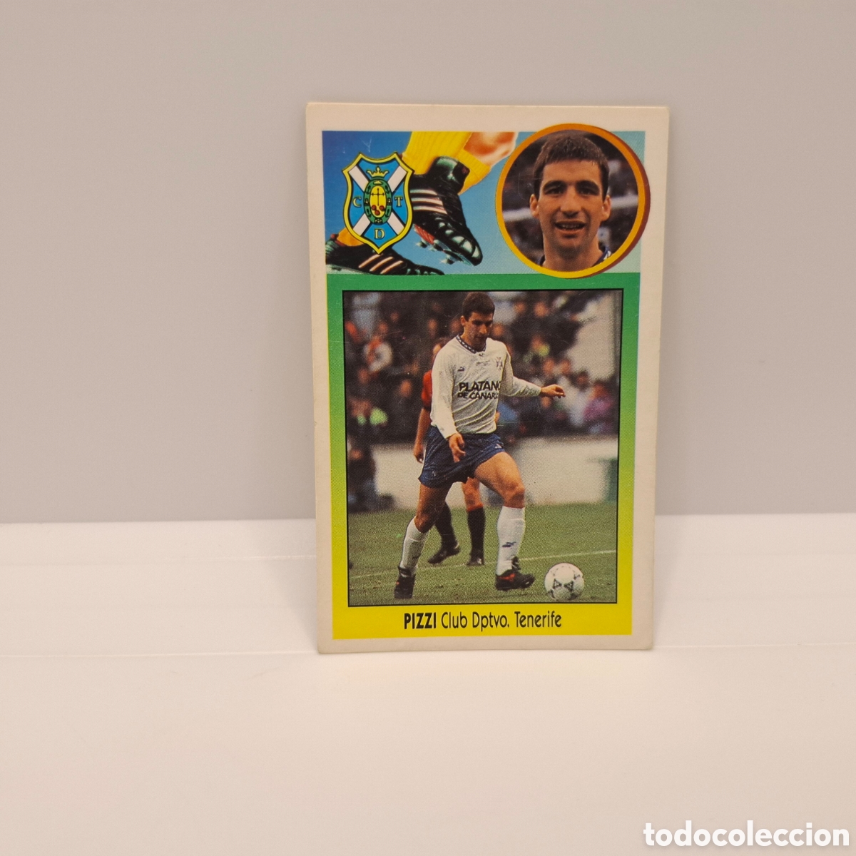 Cromos de f&uacute;tbol: Tenerife - Pizzi - Ediciones Este Liga 1993-1994, 93-94 Sin pegar - Carton