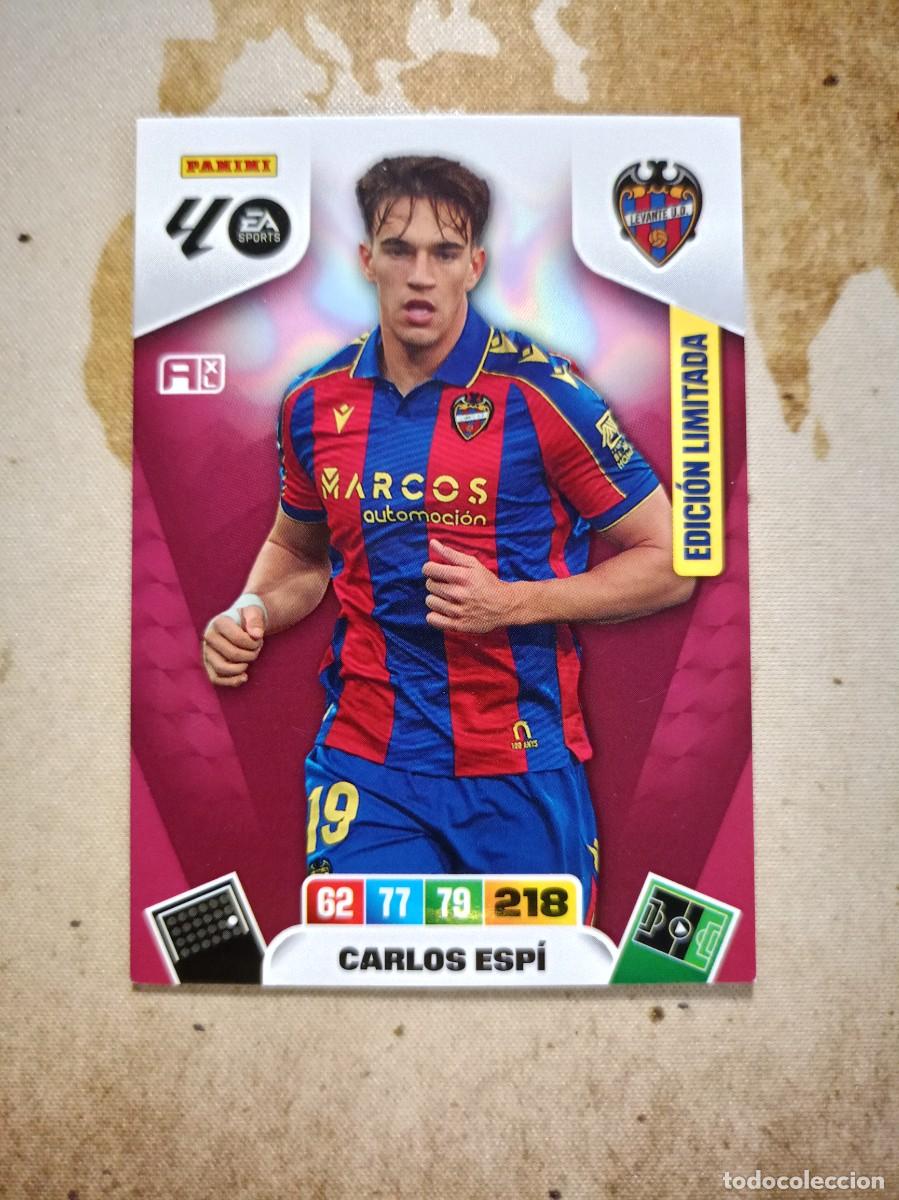 Cromos de f&uacute;tbol: Edici&oacute;n Limitada CARLOS ESP&Iacute; Adrenalyn 2025-26