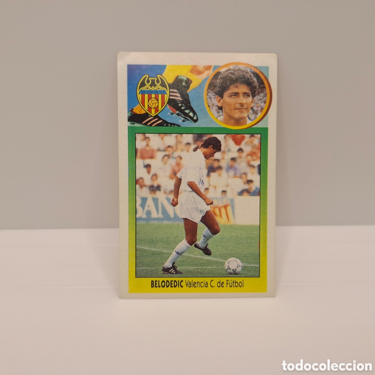 Cromos de f&uacute;tbol: Valencia - Belodedic - Coloca - Ediciones Este Liga 1993-1994, 93-94 Sin pegar - Adhesivo