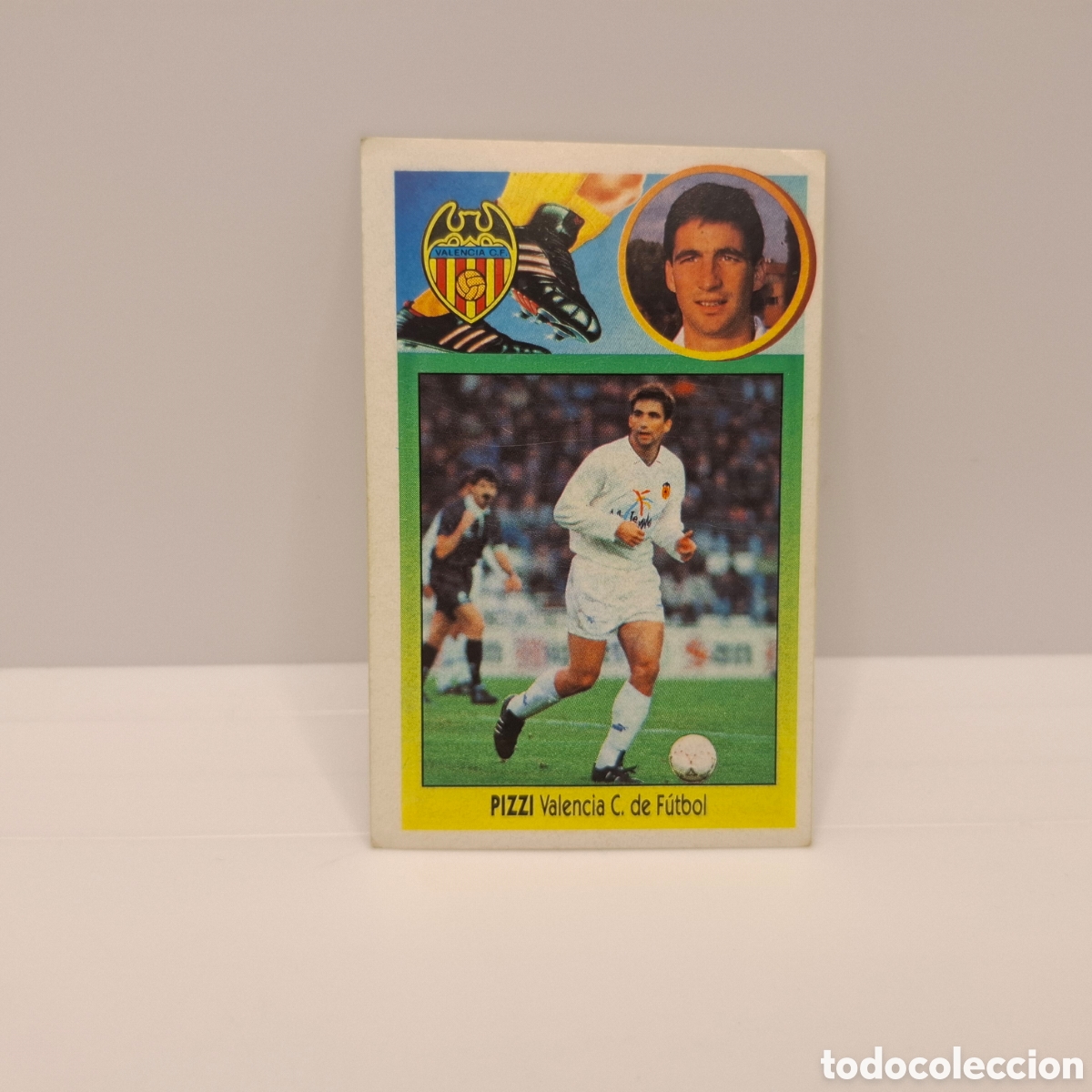 Cromos de f&uacute;tbol: Valencia - Pizzi - Coloca - Ediciones Este Liga 1993-1994, 93-94 Sin pegar - Adhesivo