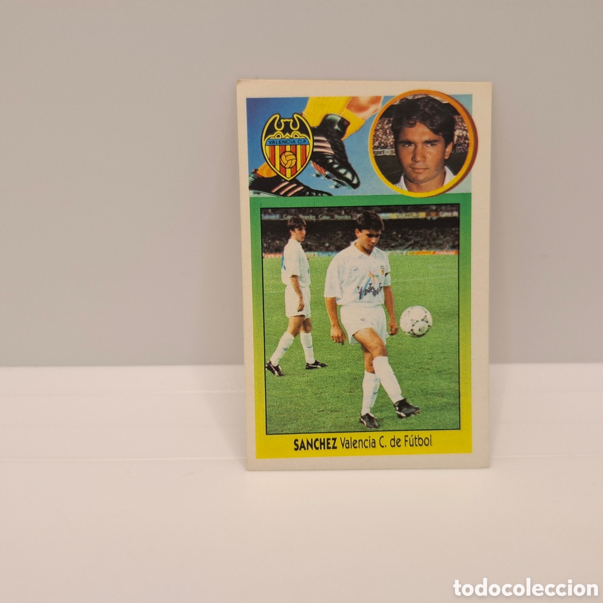 Cromos de f&uacute;tbol: Valencia - Sanchez - Ediciones Este Liga 1993-1994, 93-94 Sin pegar - Adhesivo