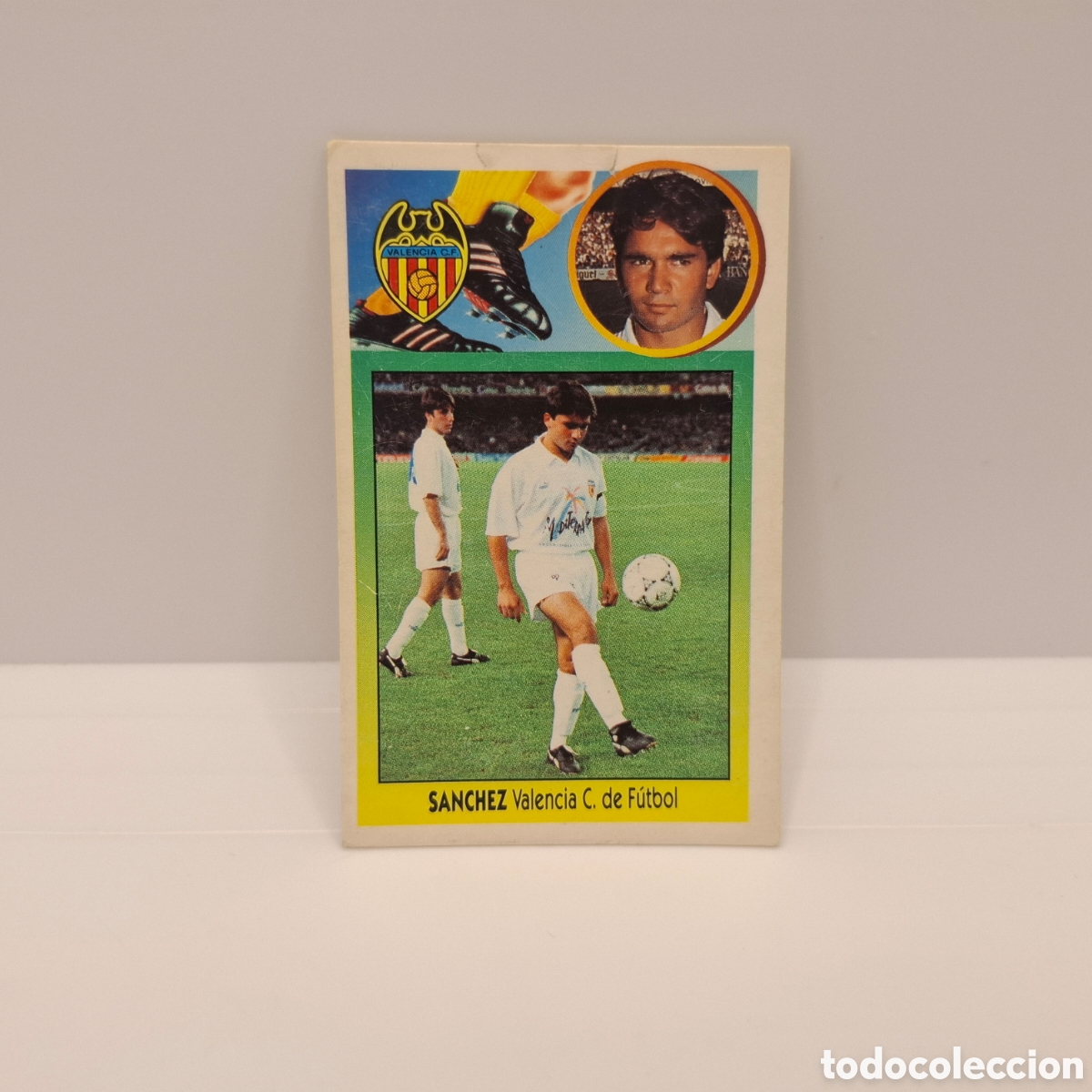 Cromos de f&uacute;tbol: Valencia - Sanchez - Ediciones Este Liga 1993-1994, 93-94 Sin pegar - Carton