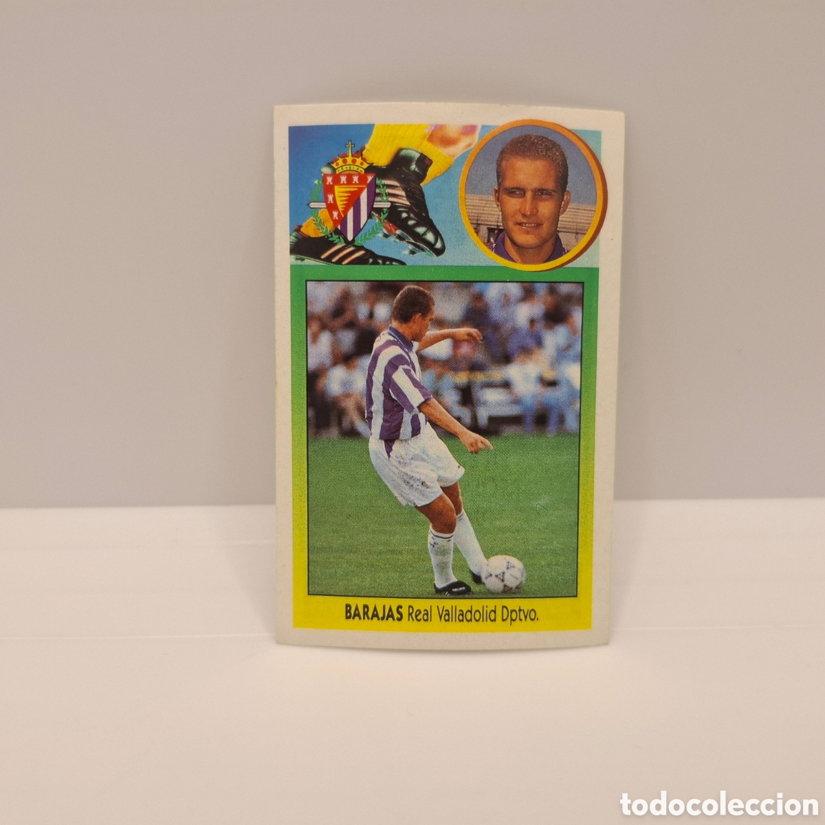 Cromos de Futebol: Real Valladolod - Barajas - Coloca - Ediciones Este Liga 1993-1994, 93-94 Sin pegar - Adhesivo