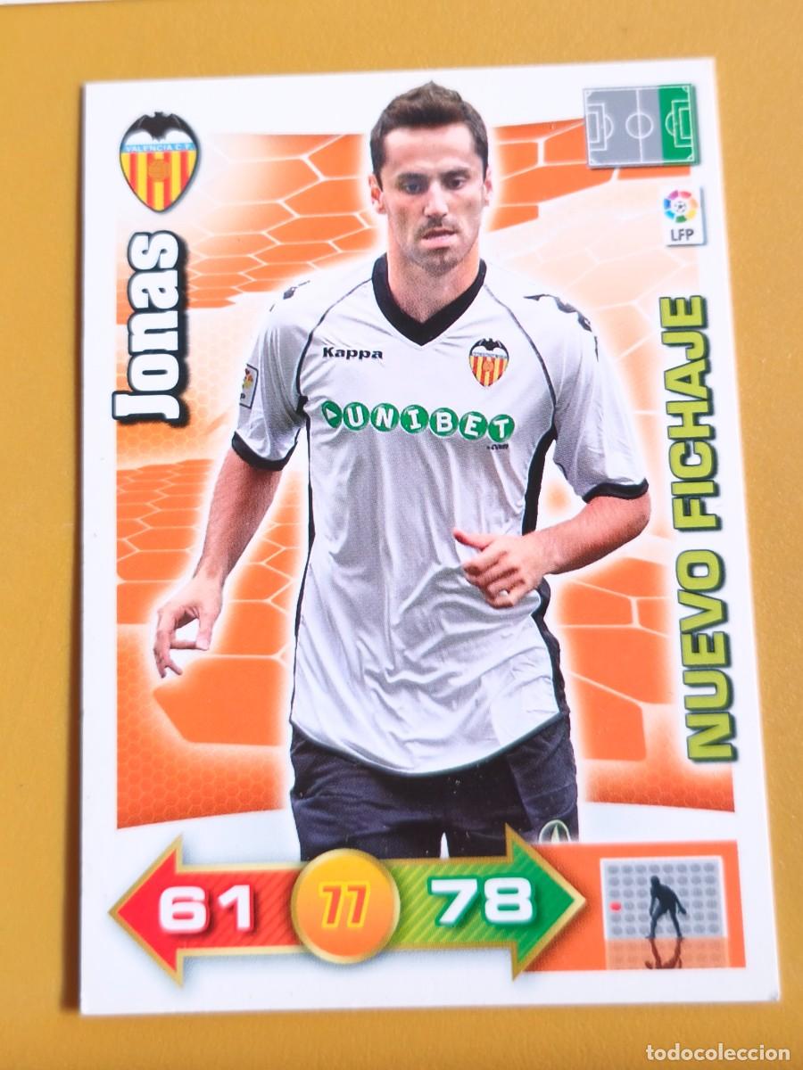 Fu&szlig;ball-Sticker: jonas, 2010 11 nuevo fichaje