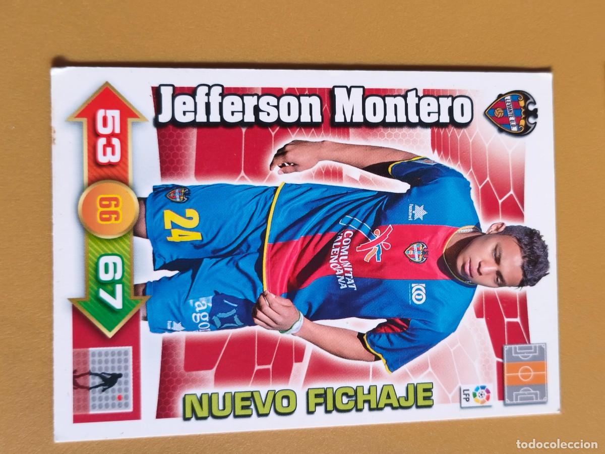 Cromos de f&uacute;tbol: jefferson montero, 2010 11 nuevo fichaje