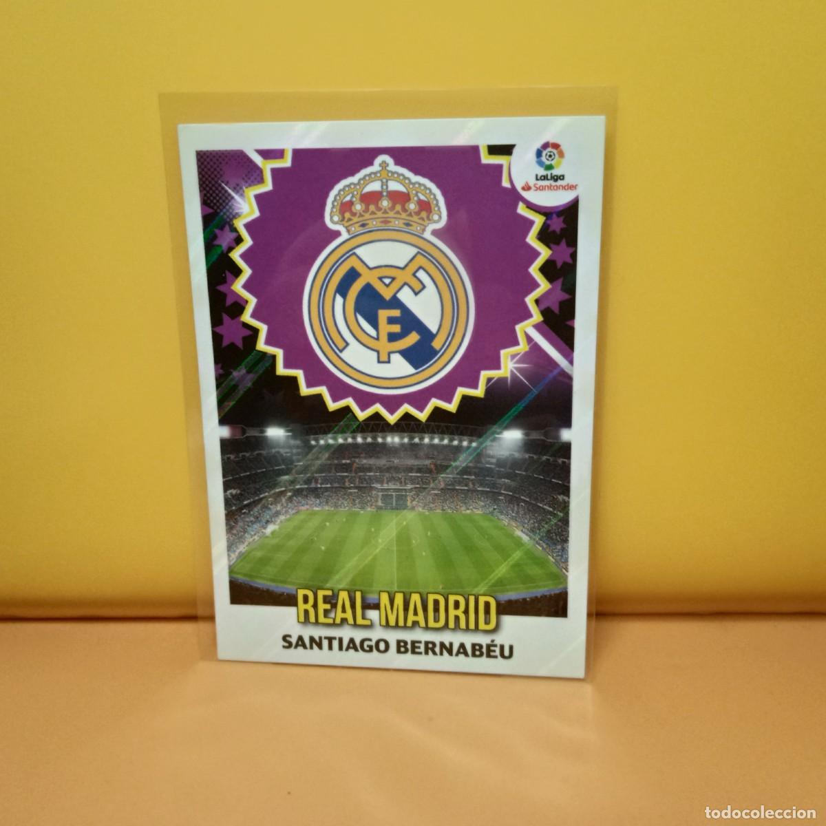 Cromos de f&uacute;tbol: EDICIONES ESTE 2018 2019 18 19 ESCUDO REAL MADRID 27