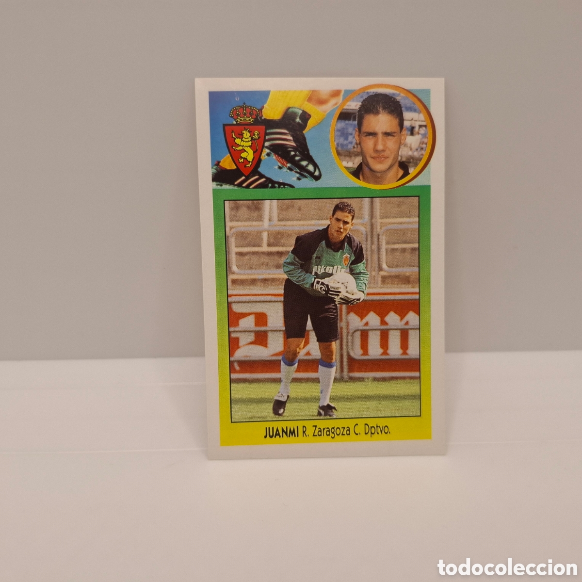 Cromos de f&uacute;tbol: Fichaje N&ordm;27 - Juanmi - Ediciones Este Liga 1993-1994, 93-94 Sin pegar - Adhesivo