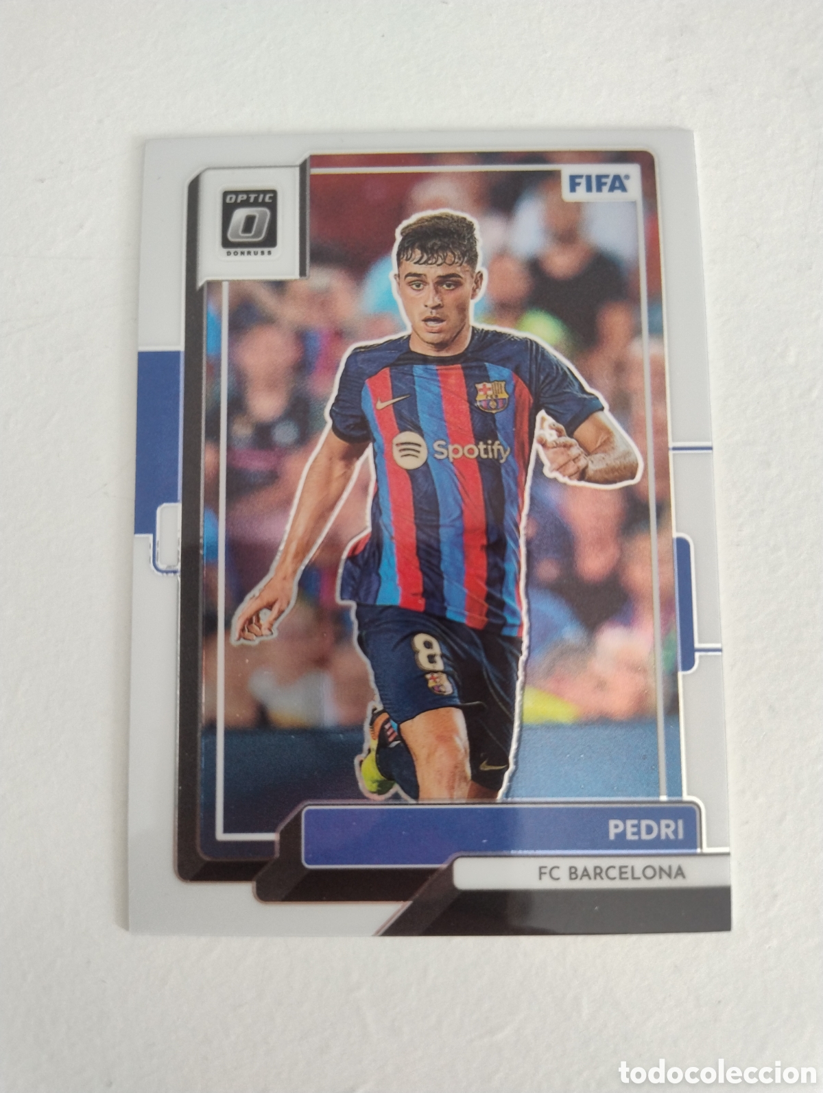 Cromos de f&uacute;tbol: 33 - Pedri - Barcelona - Panini Donruss Optic 2022 - 2023