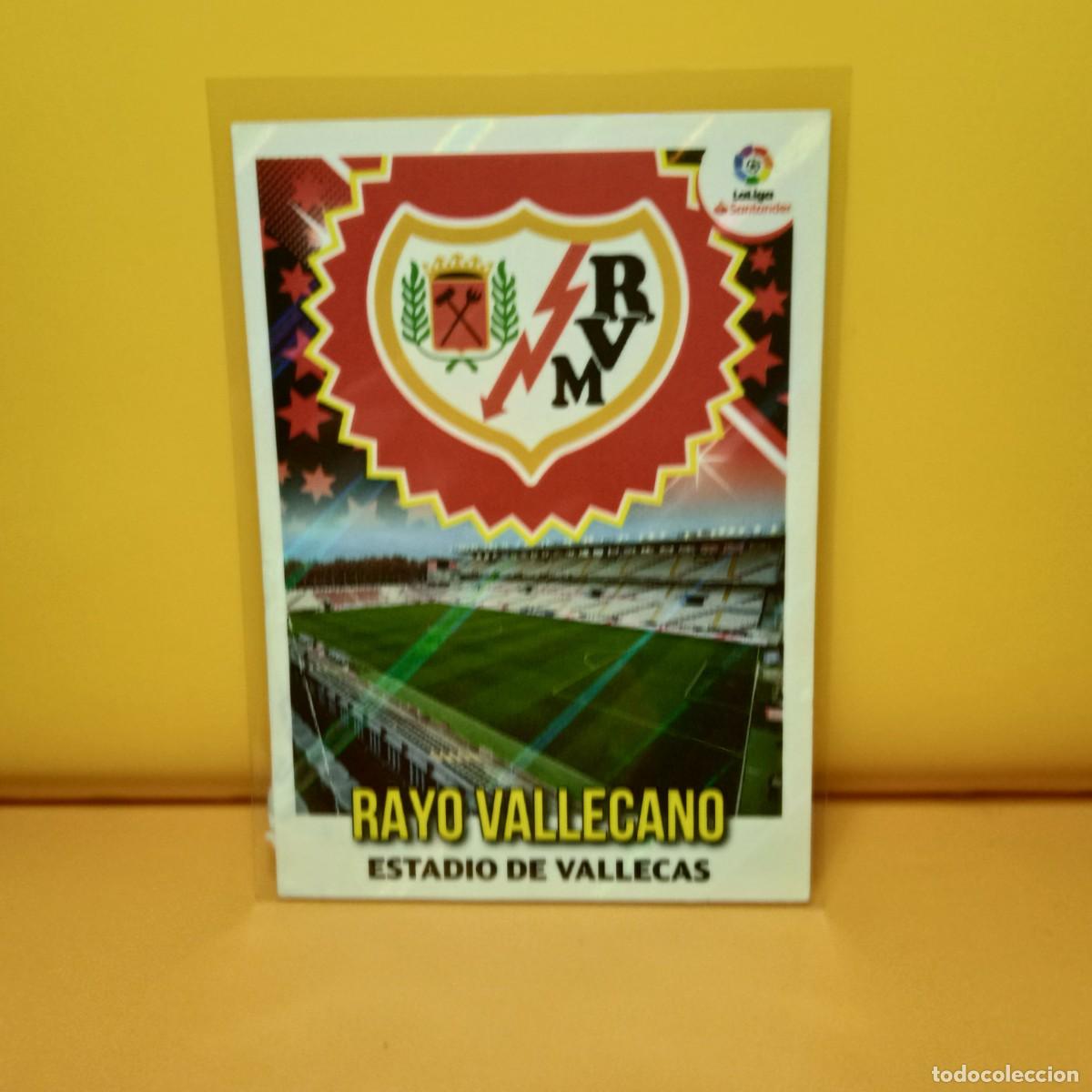Cromos de f&uacute;tbol: EDICIONES ESTE 2018 2019 18 19 ESCUDO RAYO VALLECANO 29